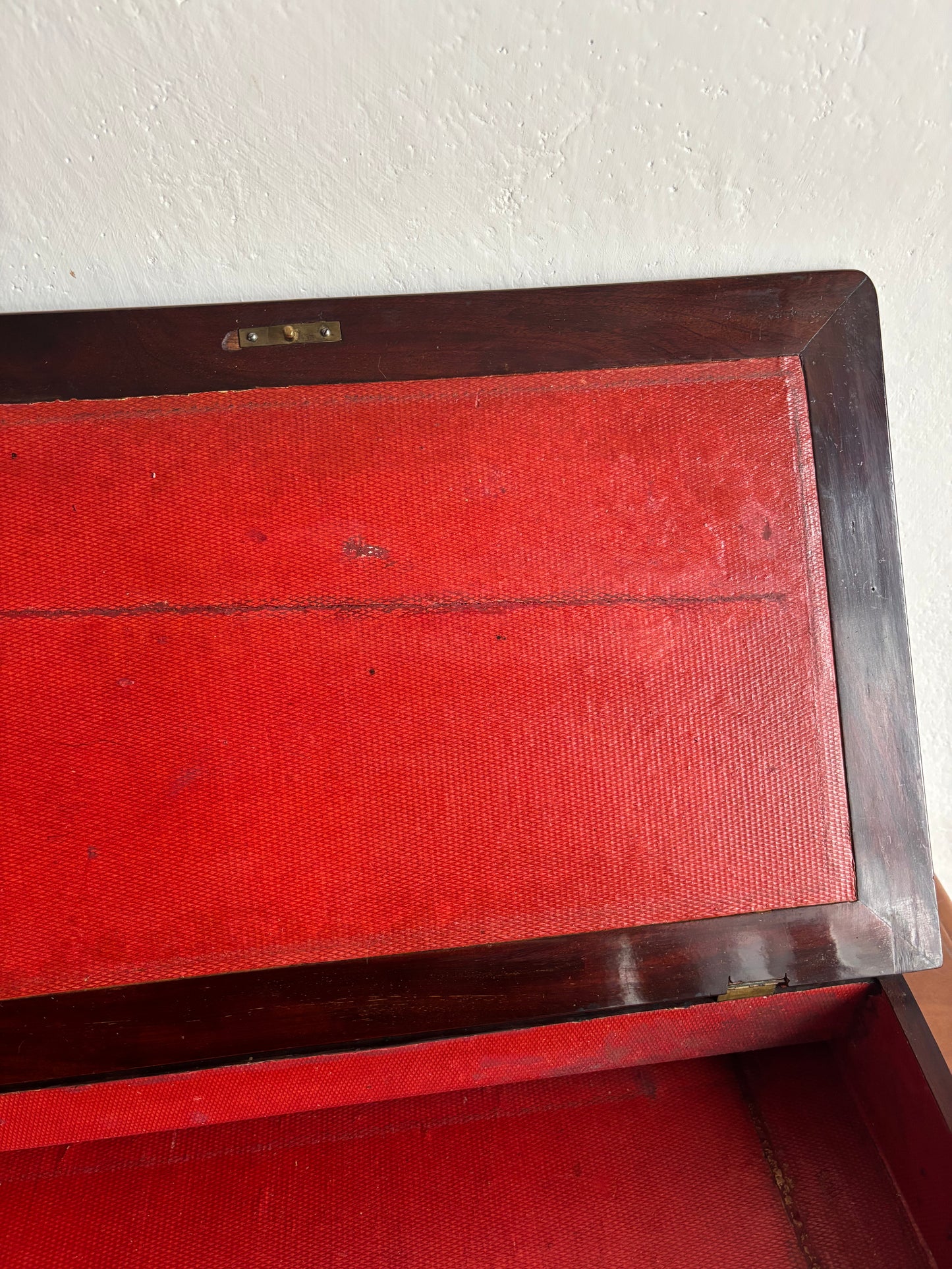 Scrittoio d’epoca in legno – elegante writing slope vintage
