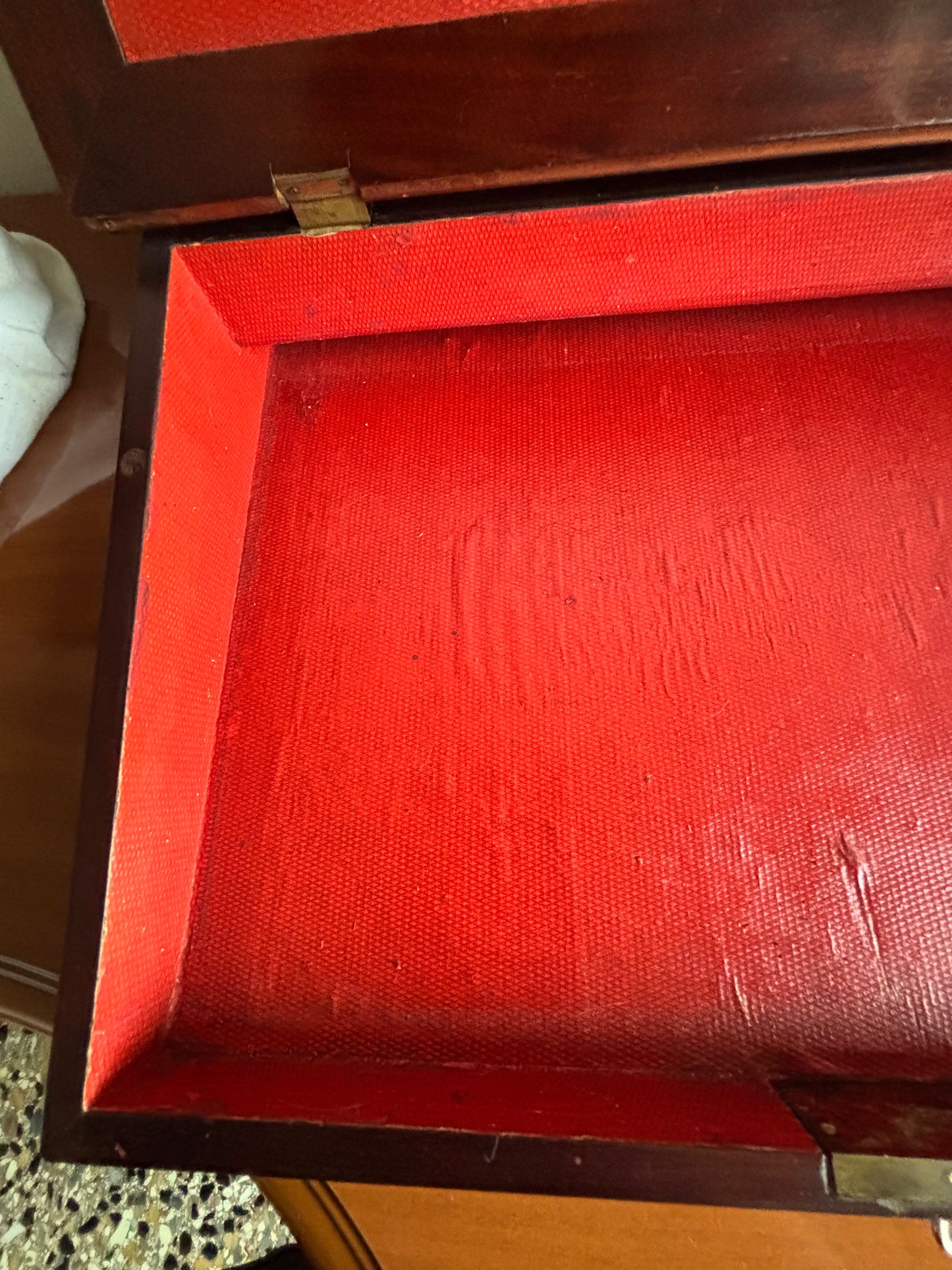 Scrittoio d’epoca in legno – elegante writing slope vintage