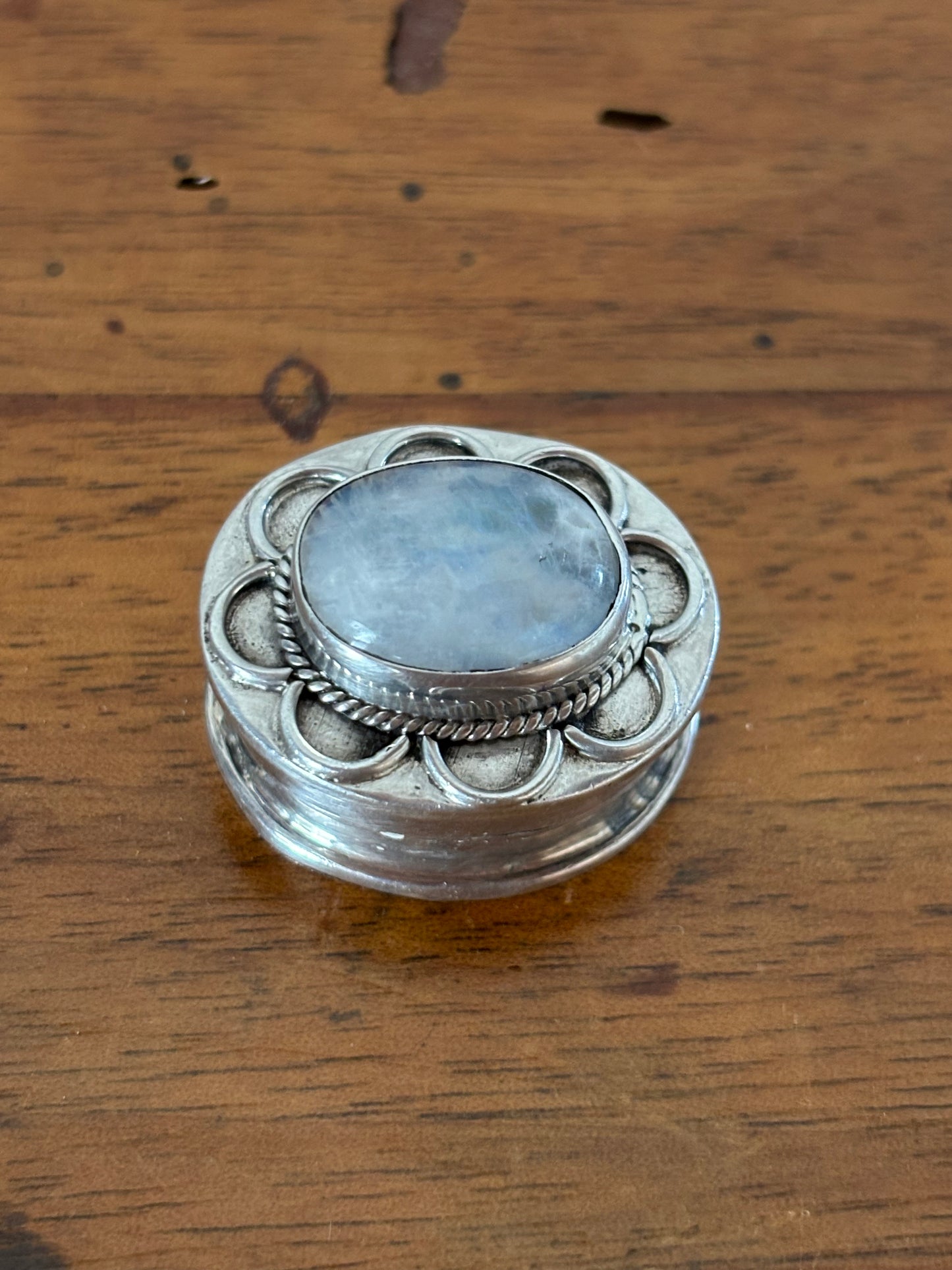Portapillole Vintage in Argento 925 - Eleganza Retrò e Artigianato d’Epoca