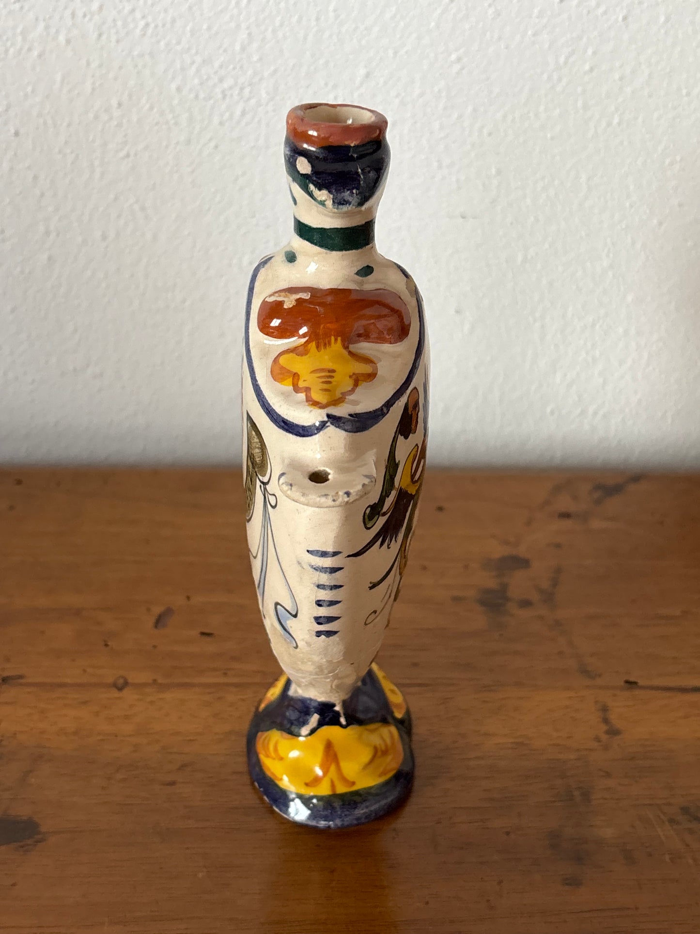 Fiaschetta in Ceramica Devozionale – Certosa di Firenze, Oggetto da Pellegrinaggio