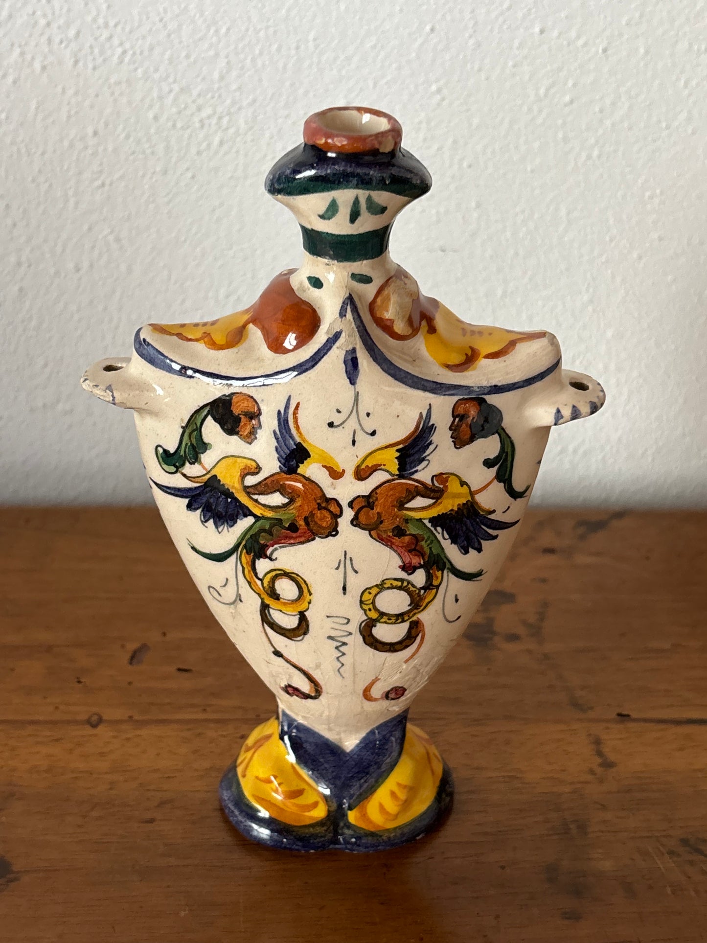 Fiaschetta in Ceramica Devozionale – Certosa di Firenze, Oggetto da Pellegrinaggio