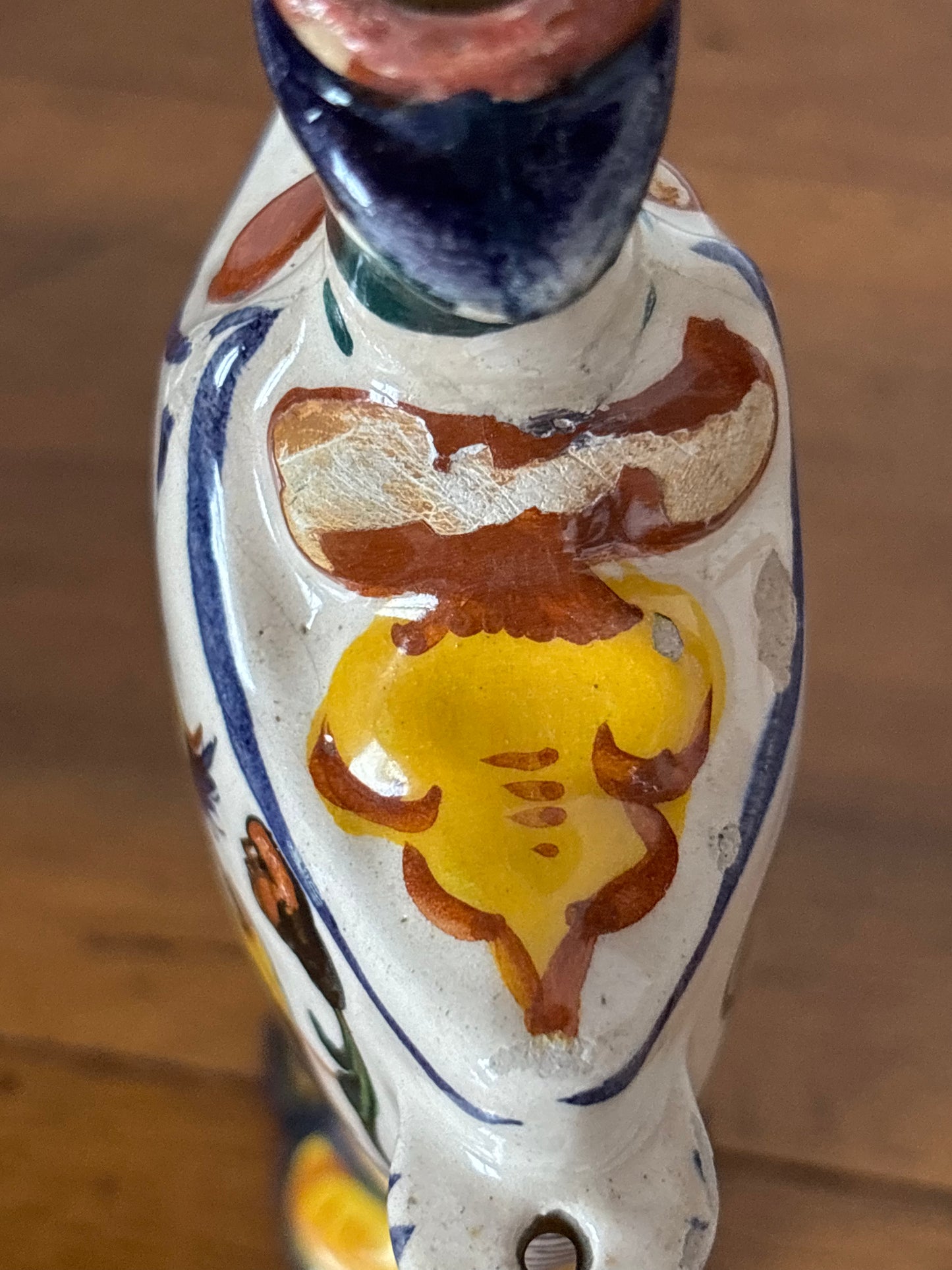 Fiaschetta in Ceramica Devozionale – Certosa di Firenze, Oggetto da Pellegrinaggio