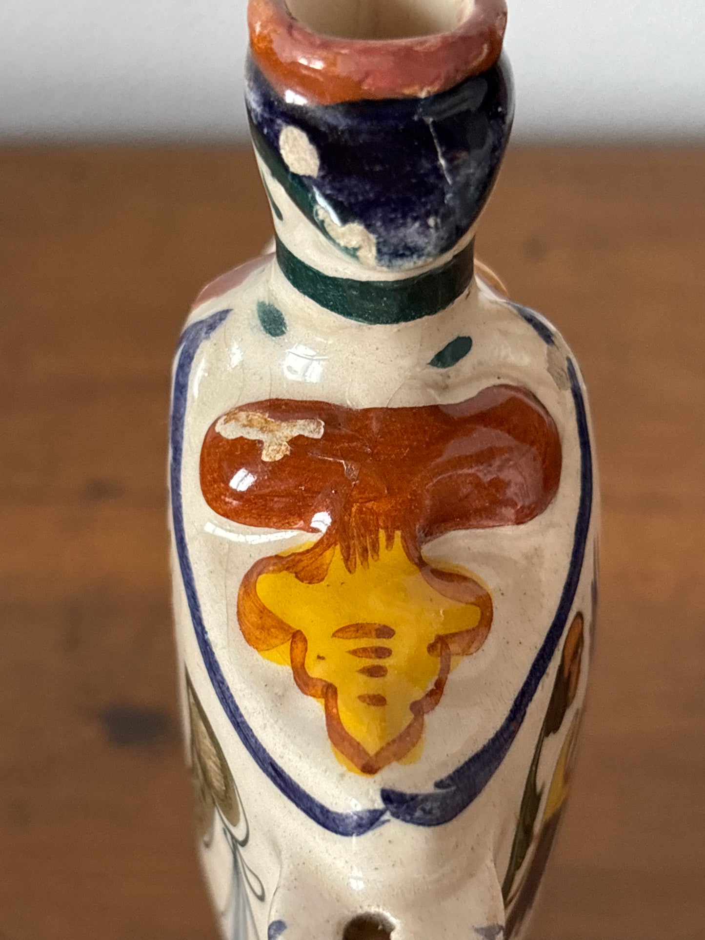 Fiaschetta in Ceramica Devozionale – Certosa di Firenze, Oggetto da Pellegrinaggio