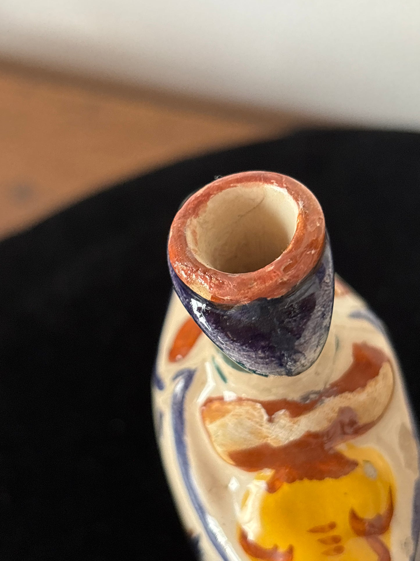 Fiaschetta in Ceramica Devozionale – Certosa di Firenze, Oggetto da Pellegrinaggio