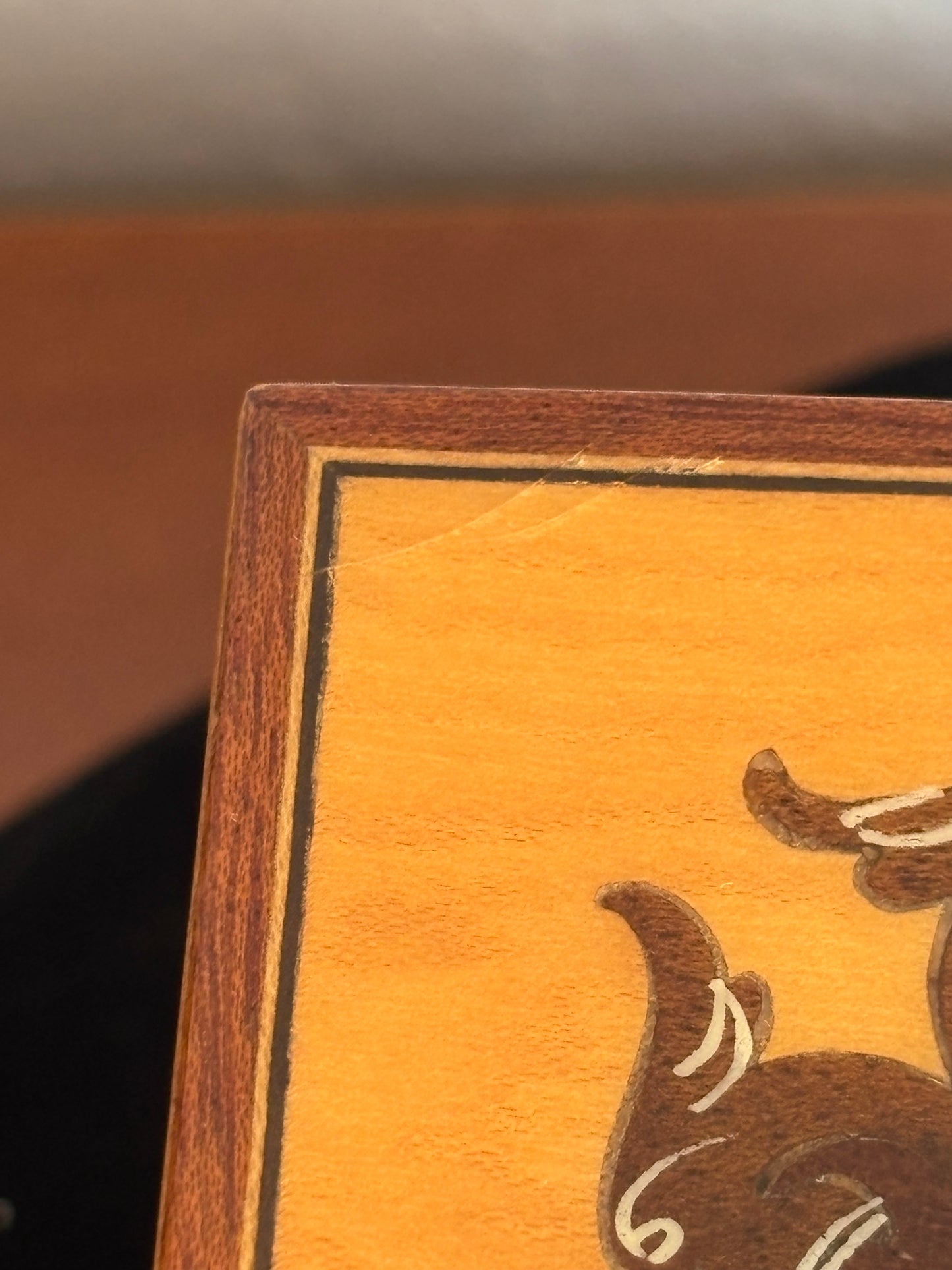 Vintage Sorrento Puzzle Box in Wood