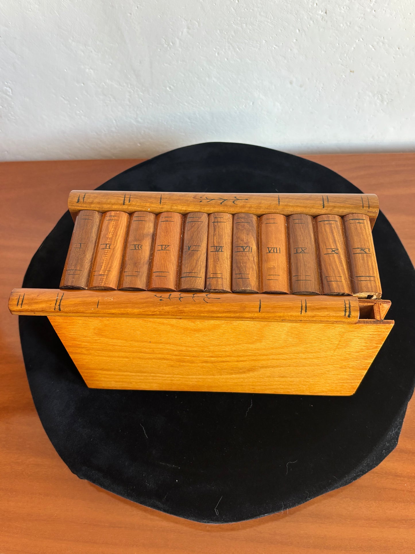 Vintage Sorrento Puzzle Box in Wood