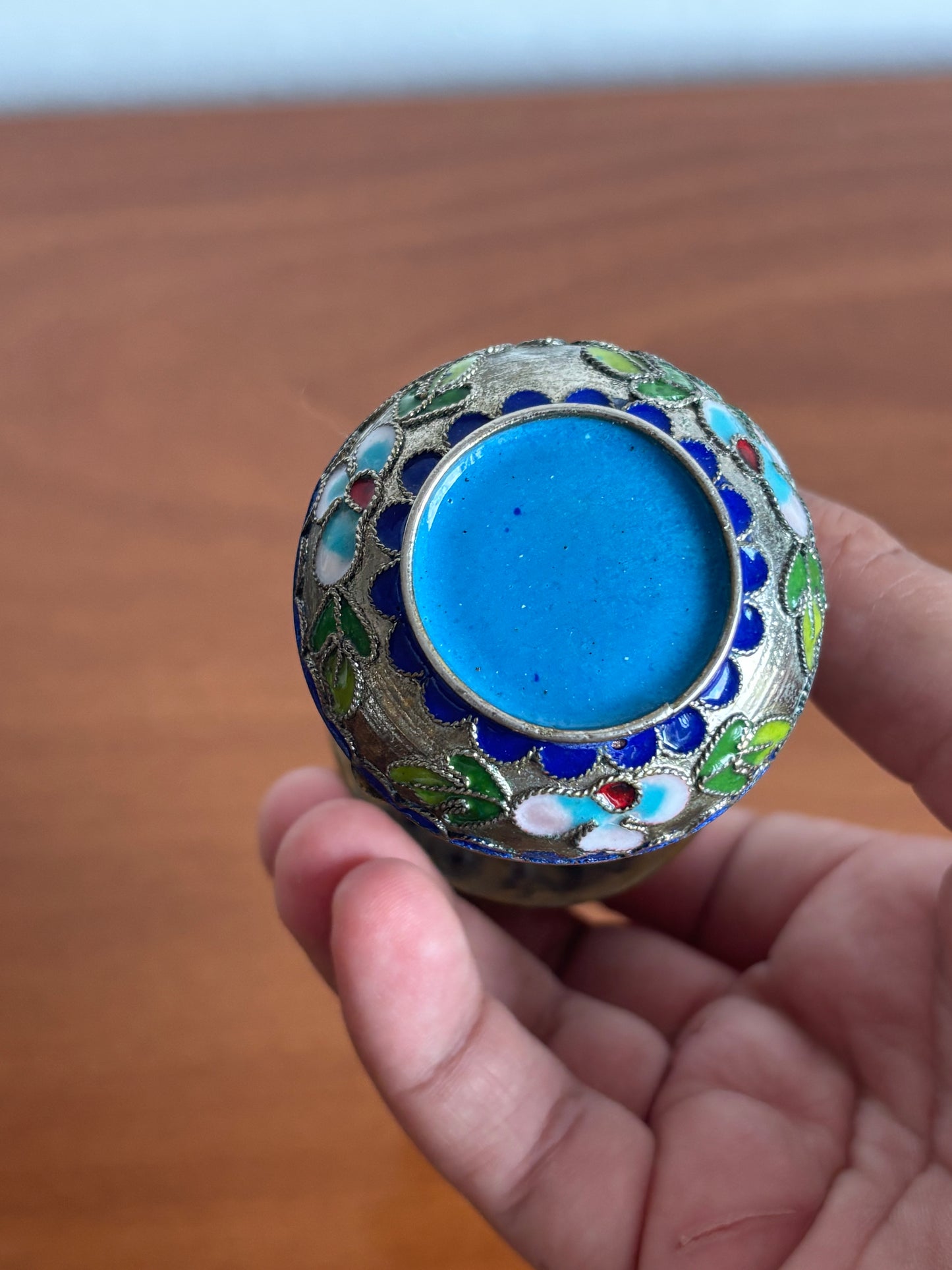 Gabbia per Grilli Cinese in Cloisonné