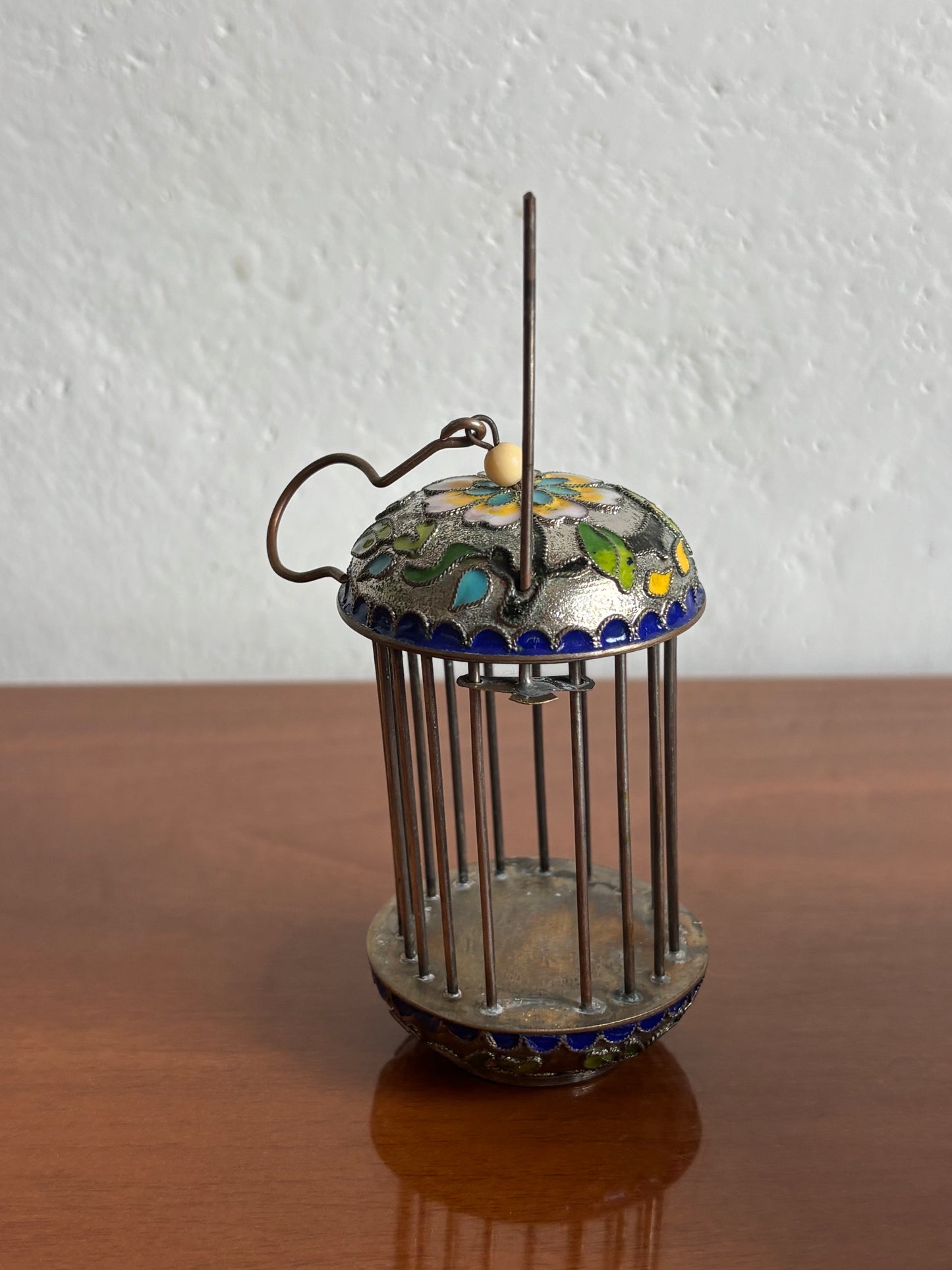 Gabbia per Grilli Cinese in Cloisonné