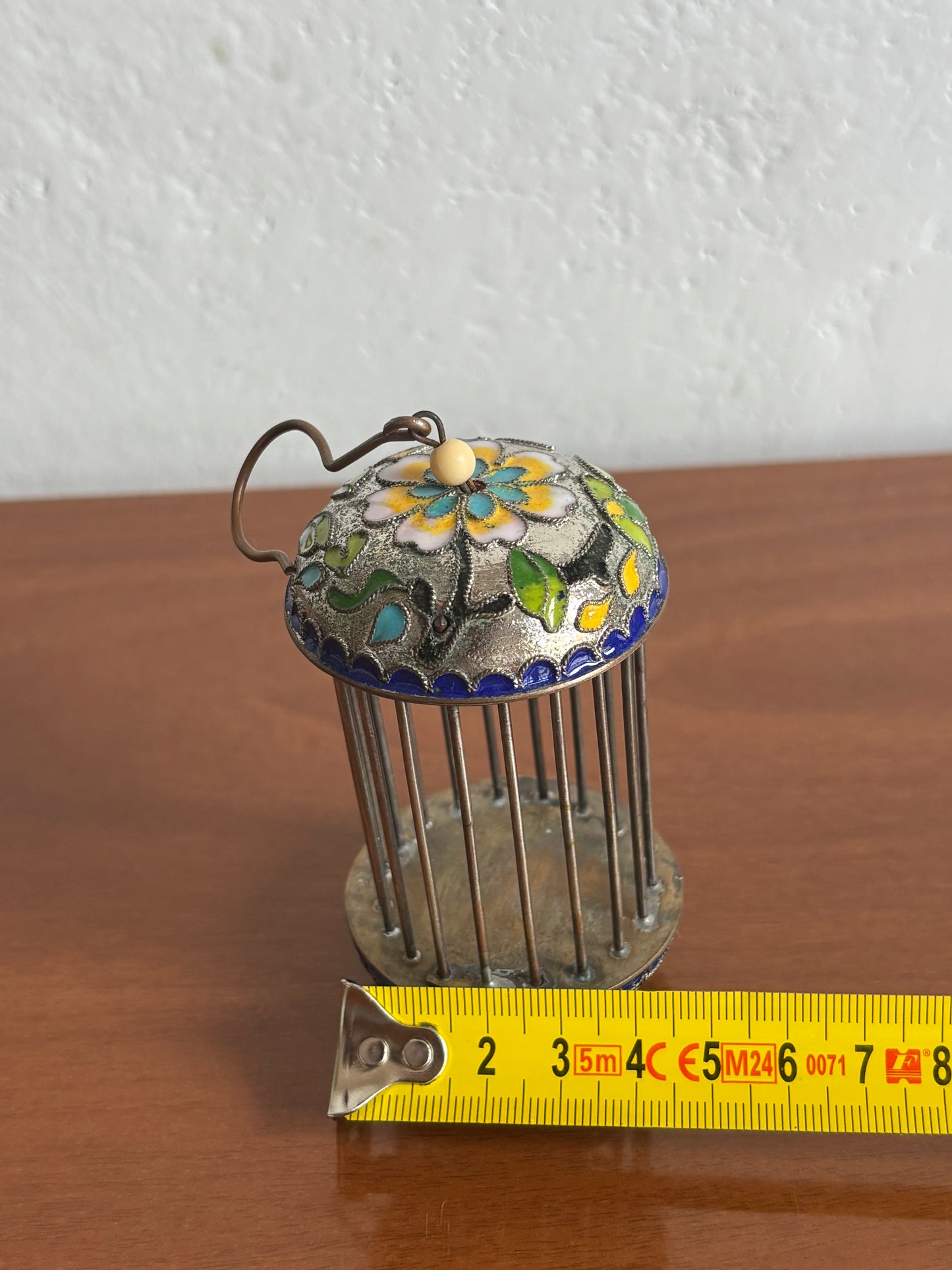 Gabbia per Grilli Cinese in Cloisonné