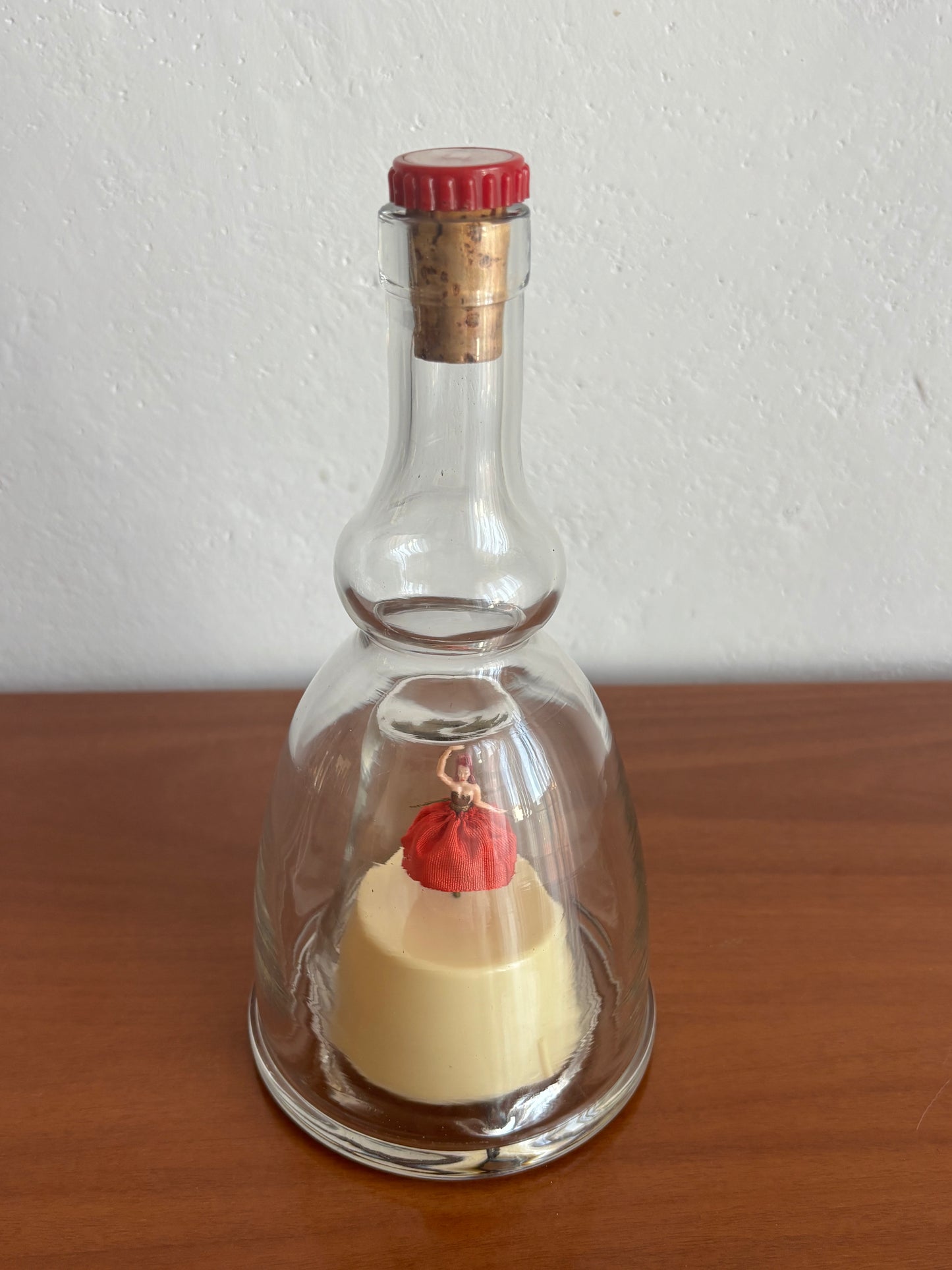 Bols Ballerina Bottle con carillon funzionante – bottiglia da collezione vintage