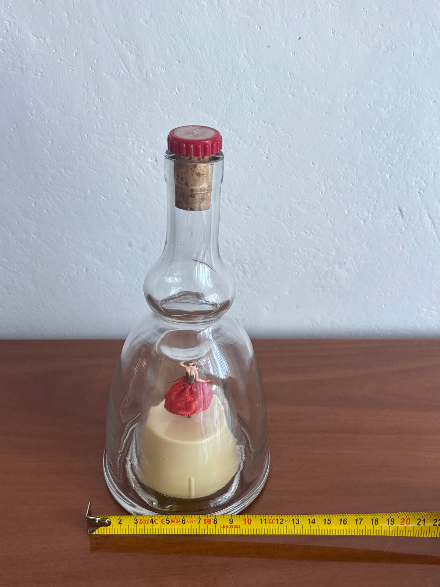 Bols Ballerina Bottle con carillon funzionante – bottiglia da collezione vintage