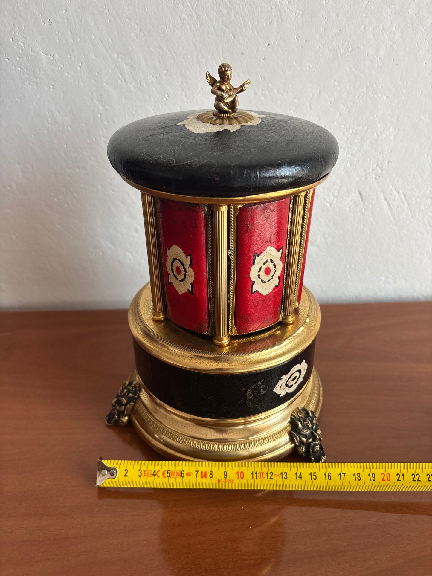 Portasigarette musicale con carillon Reuge