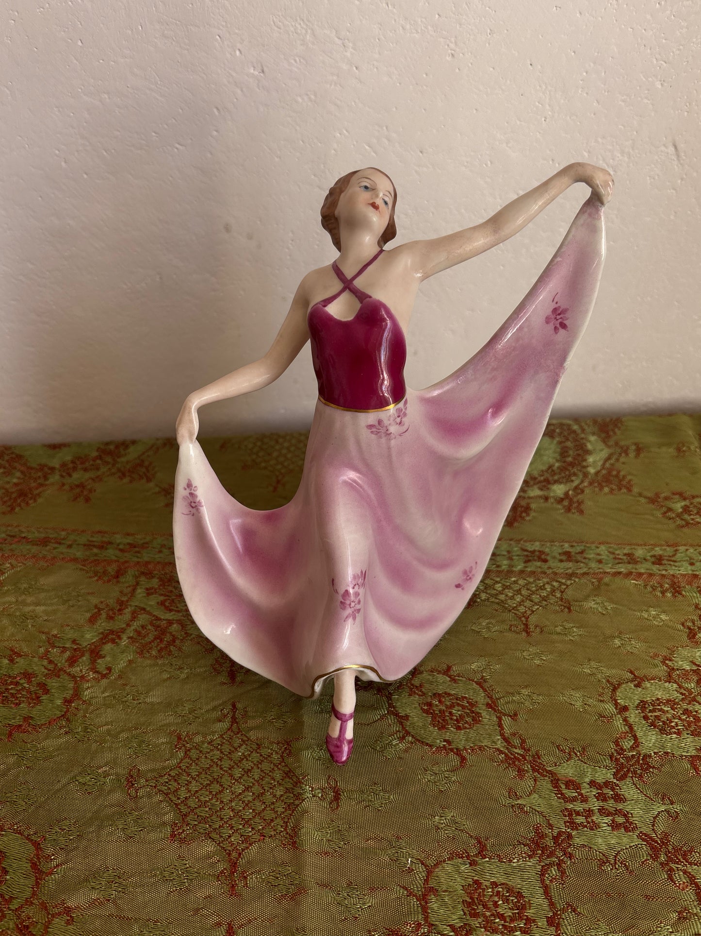 Dancing Royal Dux Porcelain Figure