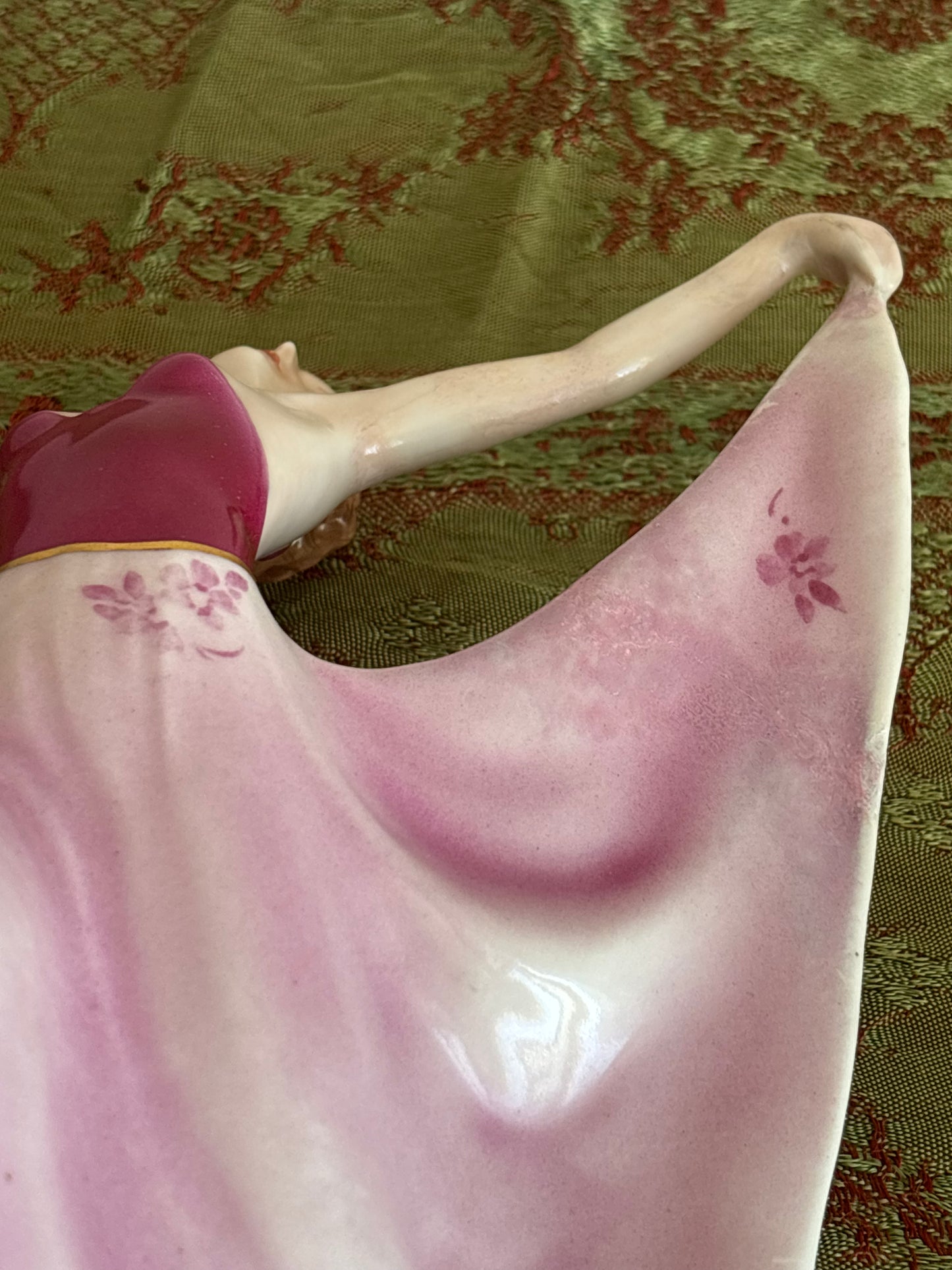 Dancing Royal Dux Porcelain Figure