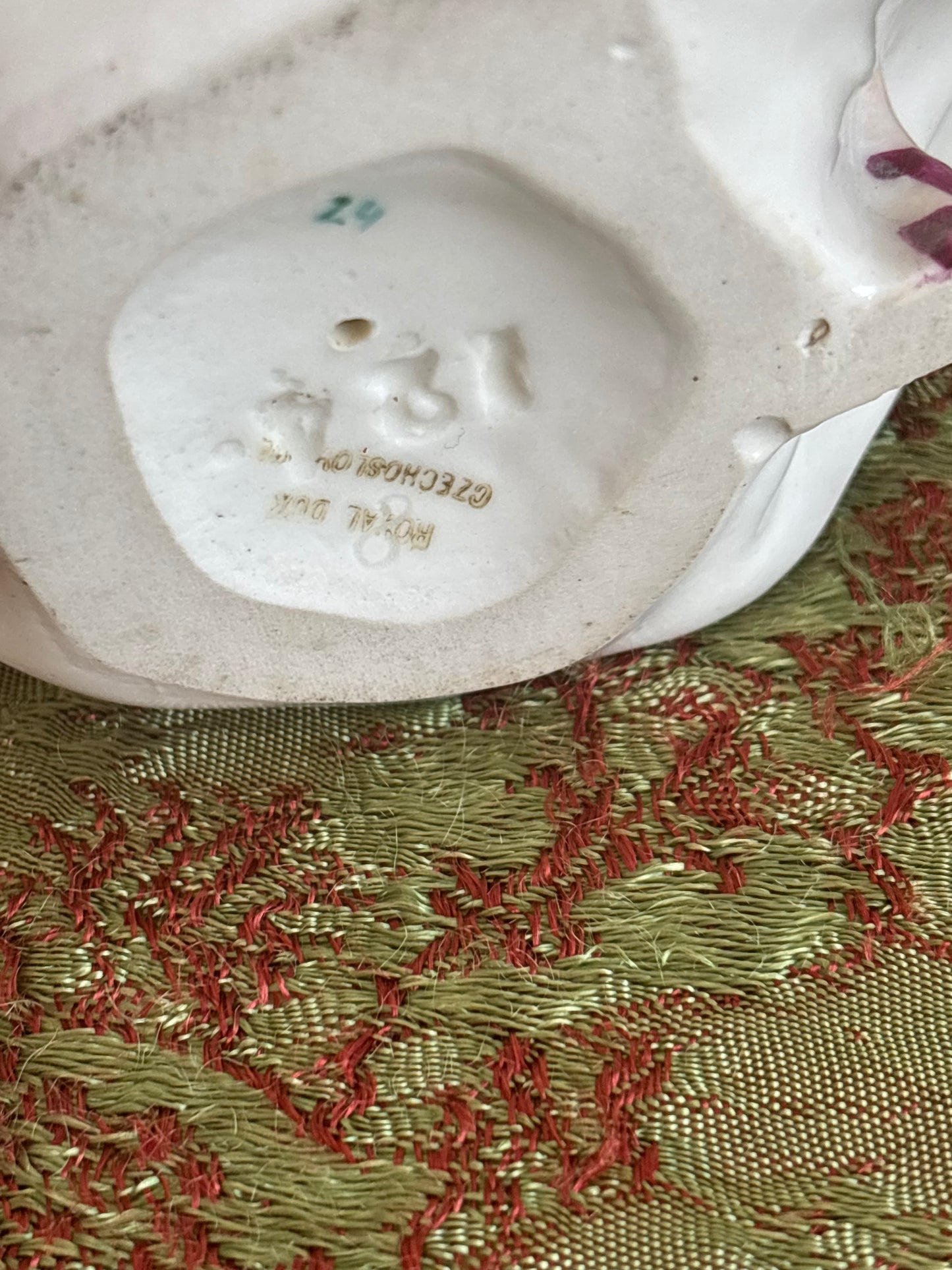 Dancing Royal Dux Porcelain Figure