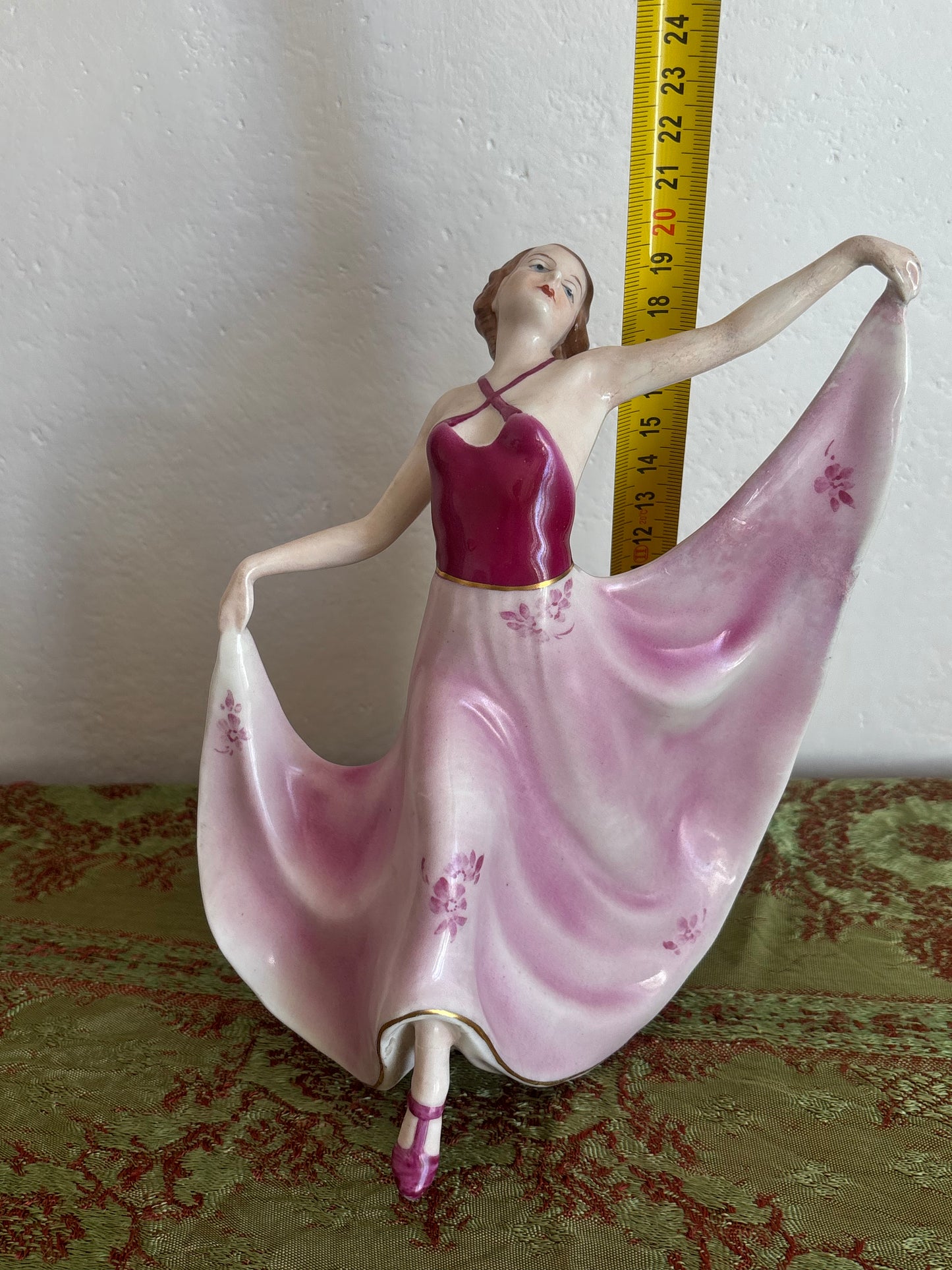 Dancing Royal Dux Porcelain Figure