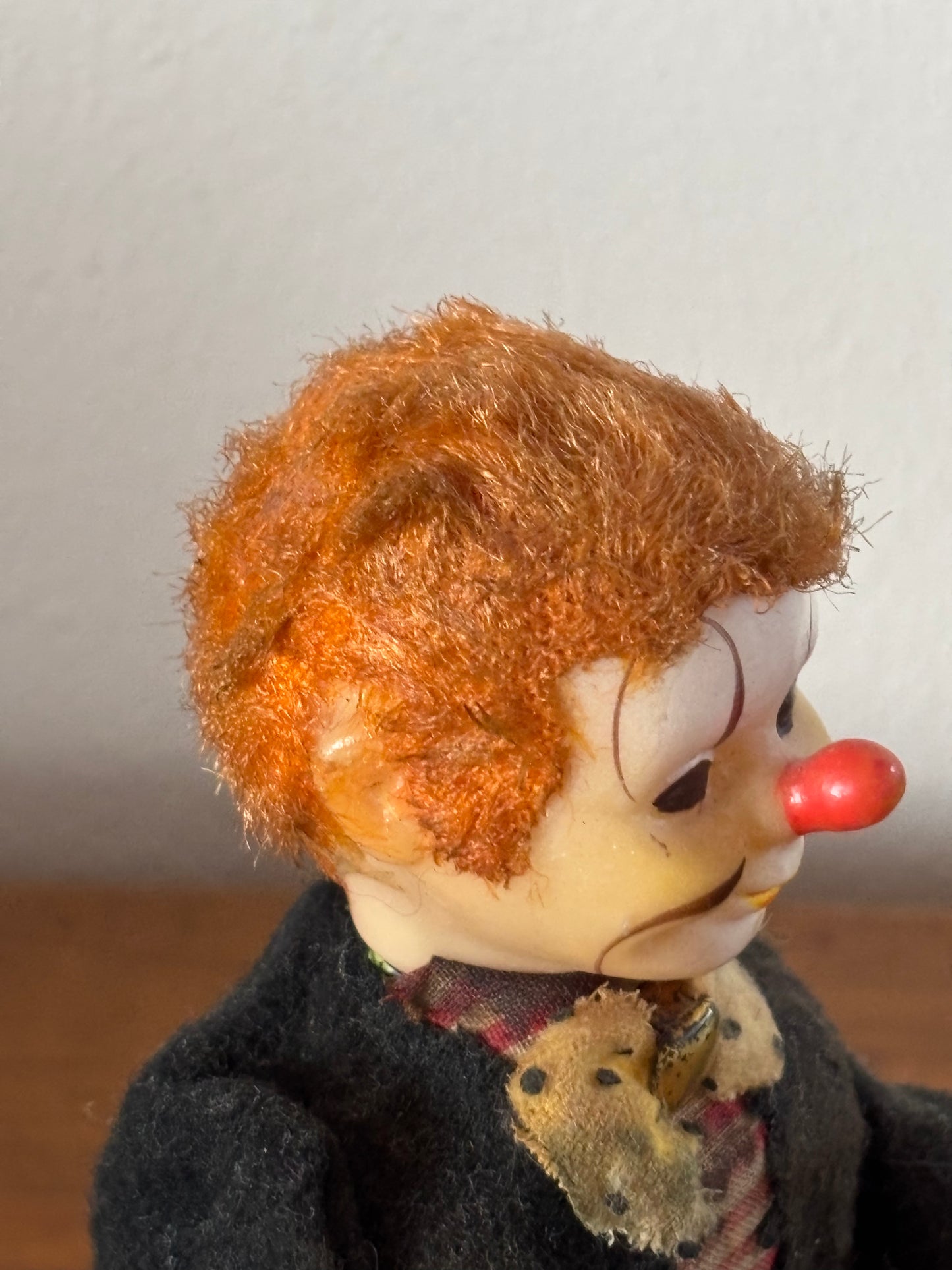 Nomura Wind‑Up Musical Clown – Vintage Toy Made in Japan