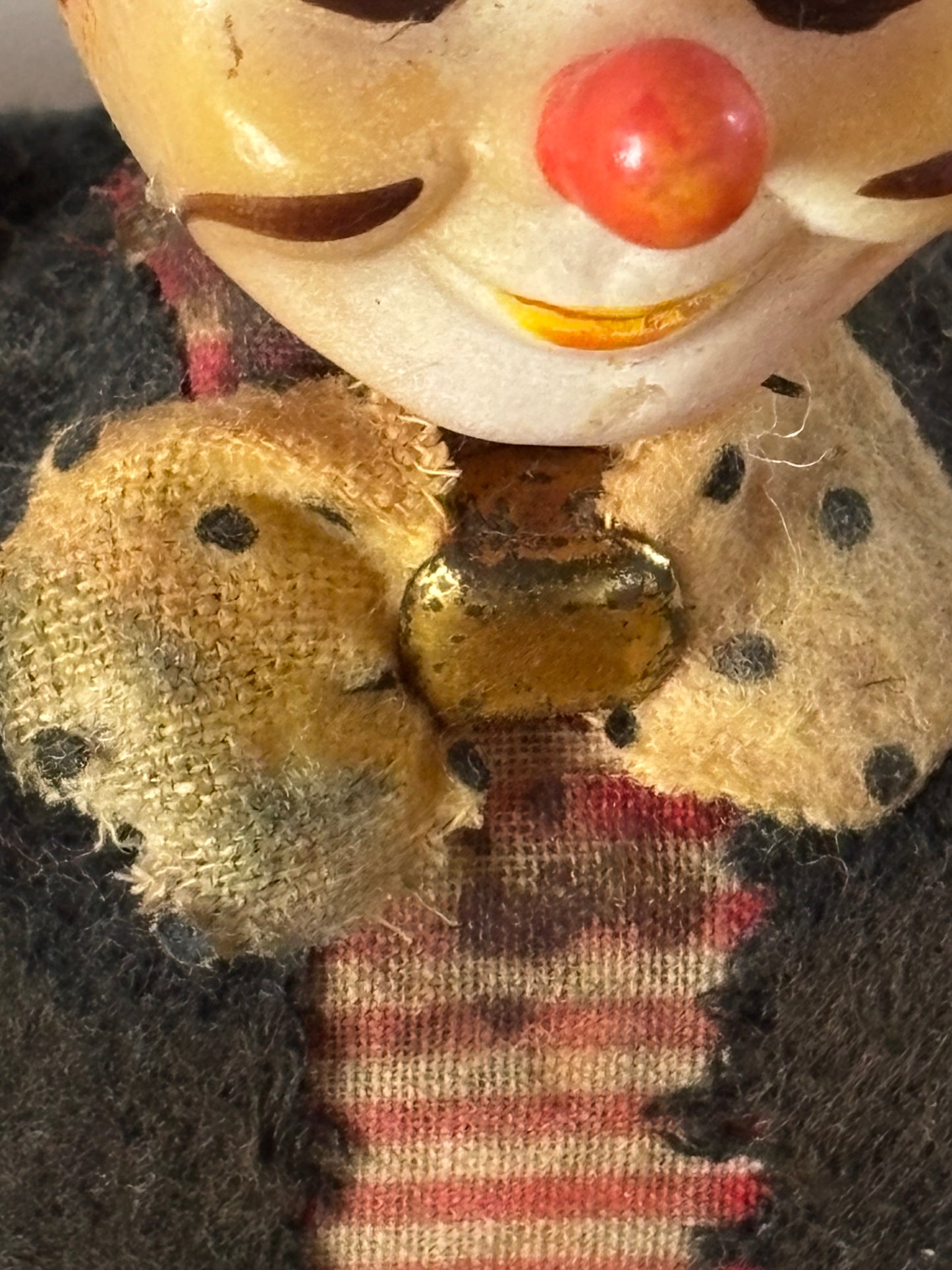 Nomura Wind‑Up Musical Clown – Vintage Toy Made in Japan