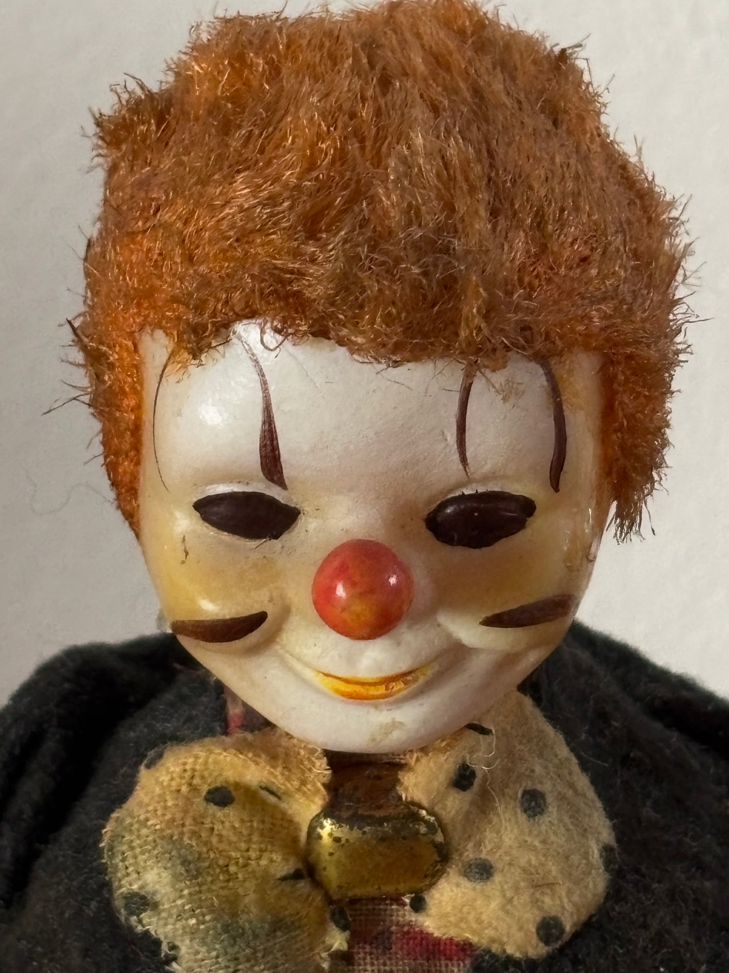 Nomura Wind‑Up Musical Clown – Vintage Toy Made in Japan