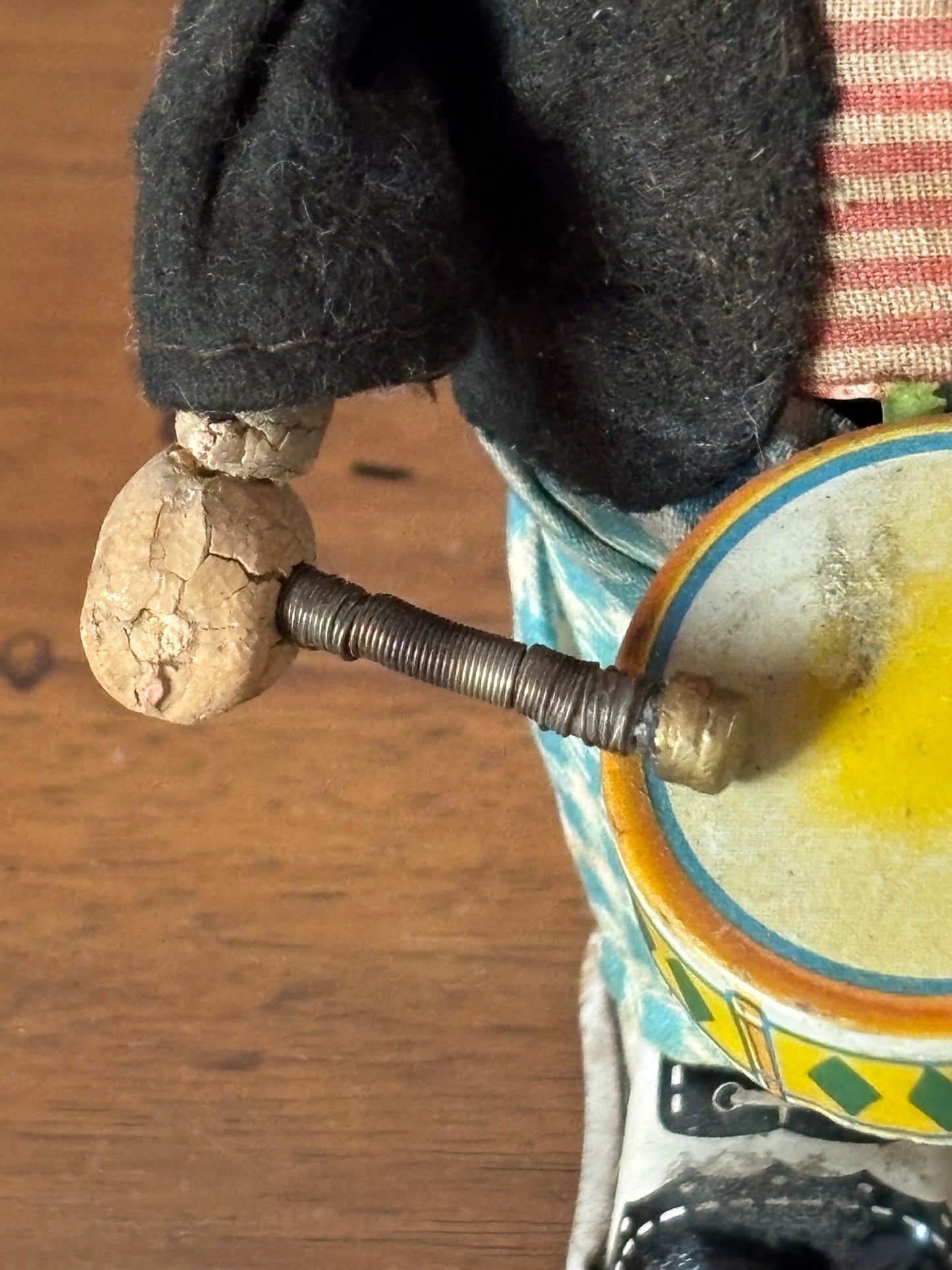 Nomura Wind‑Up Musical Clown – Vintage Toy Made in Japan