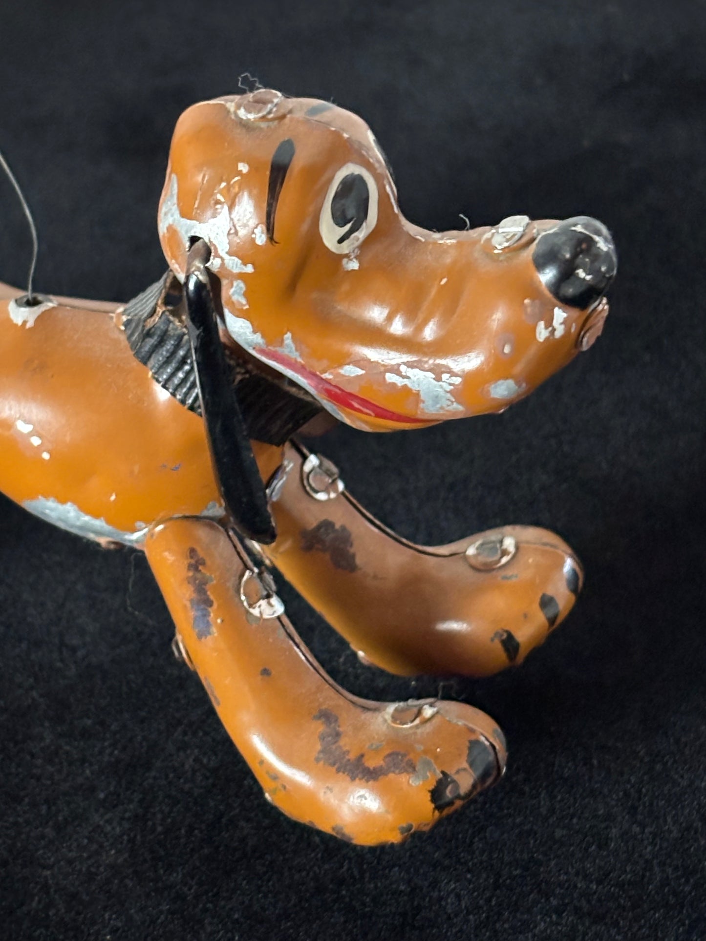 Pluto Zugspielzeug aus den 1950er‑Jahren – Vintage‑Sammlerstück
