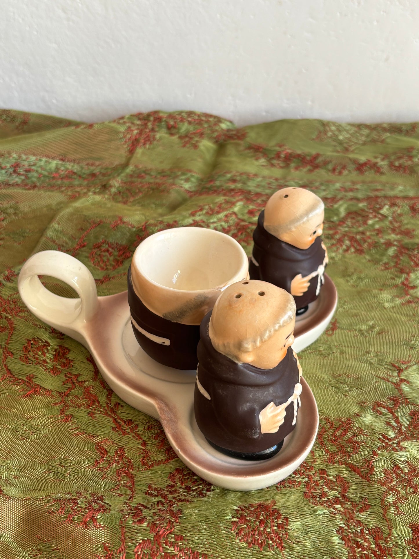 Vintage Condiment Set “Friars” – West Goebel West Germany, Restored