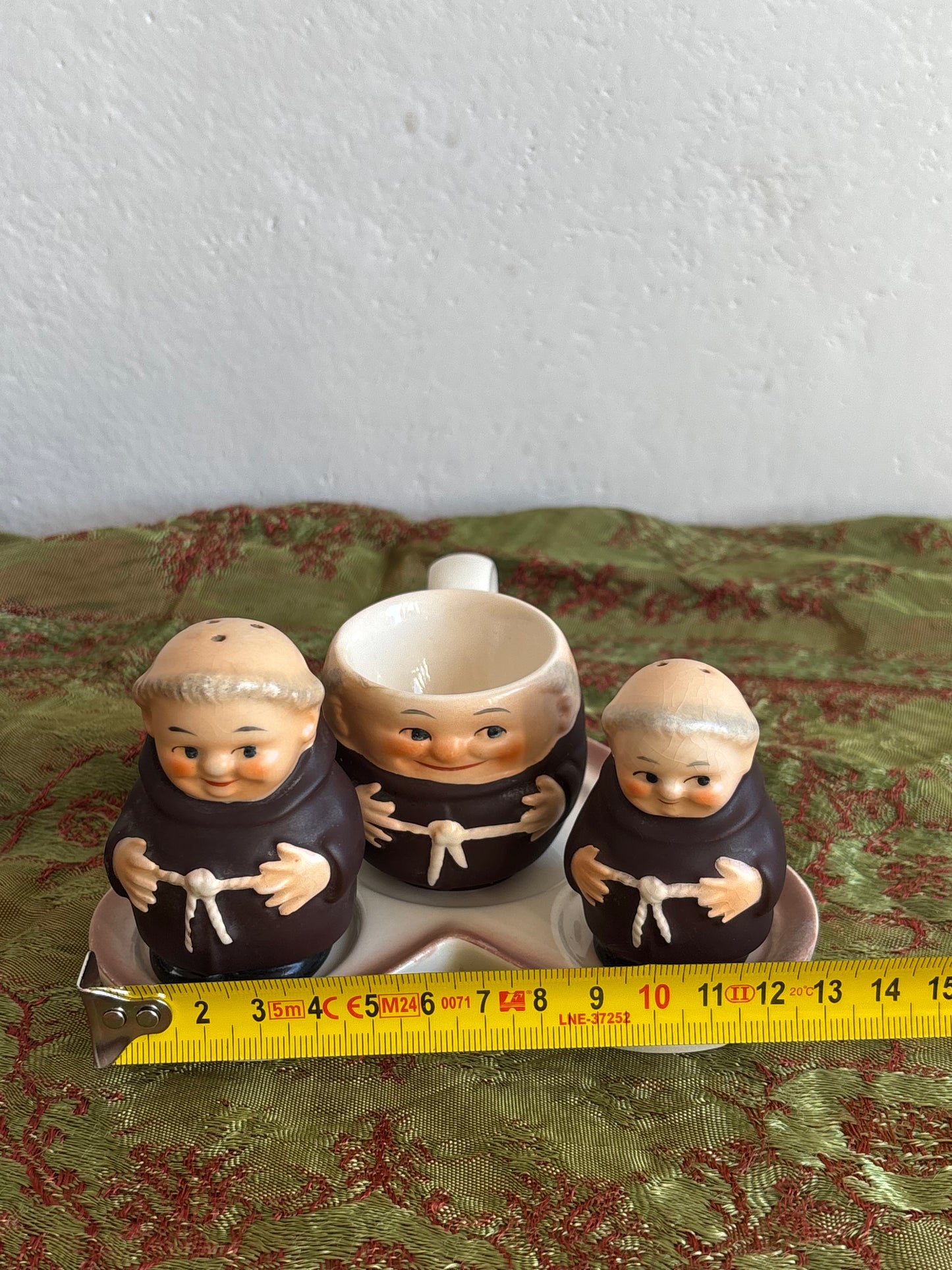 Vintage Condiment Set “Friars” – West Goebel West Germany, Restored