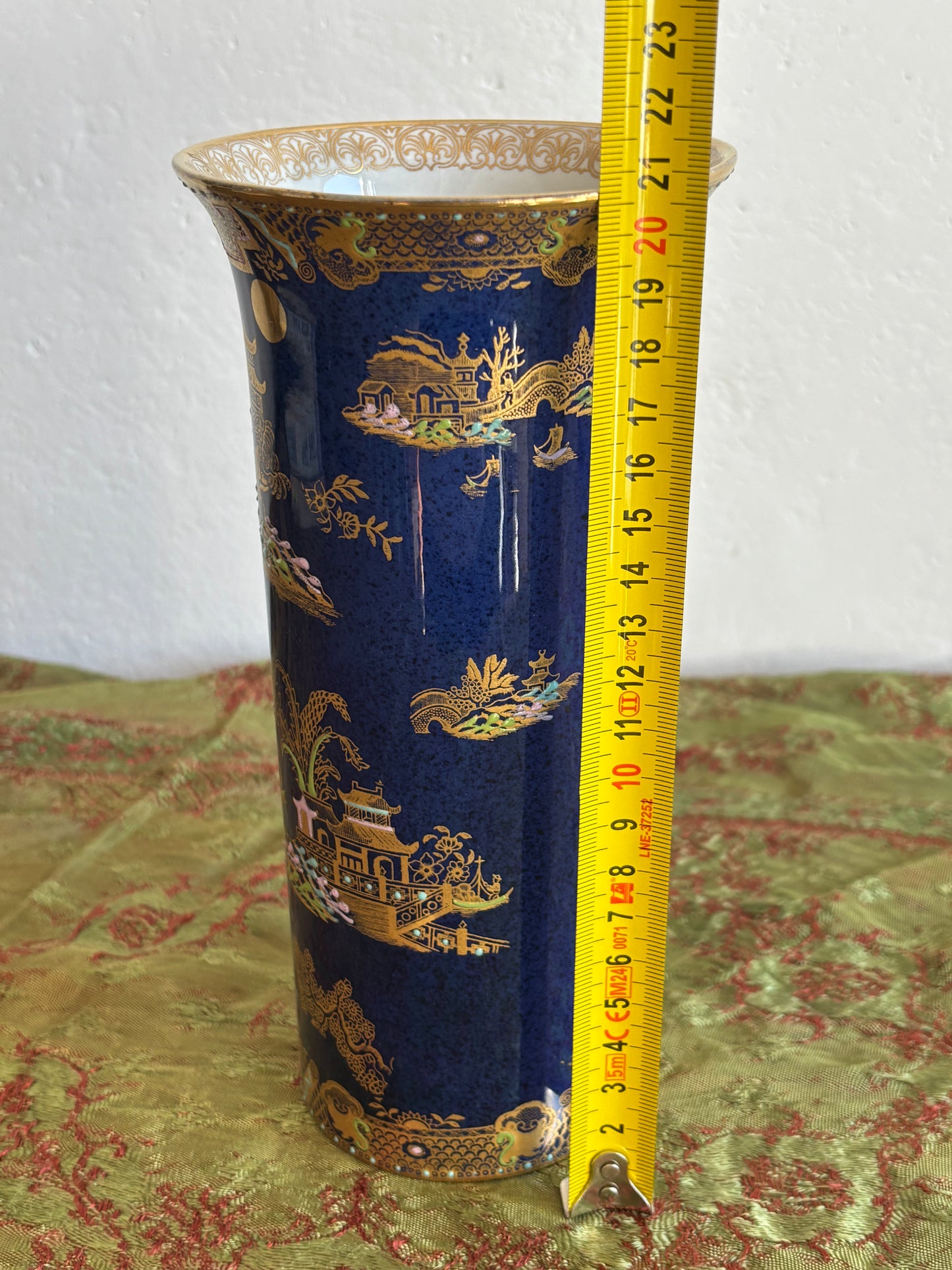 Vintage Carlton Ware Glazed Ceramic Vase – Made in England