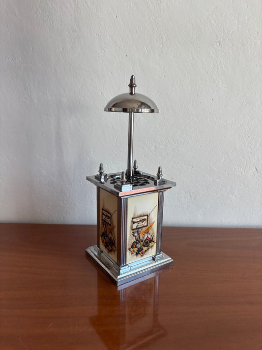 Portasigarette vintage giapponese con carillon