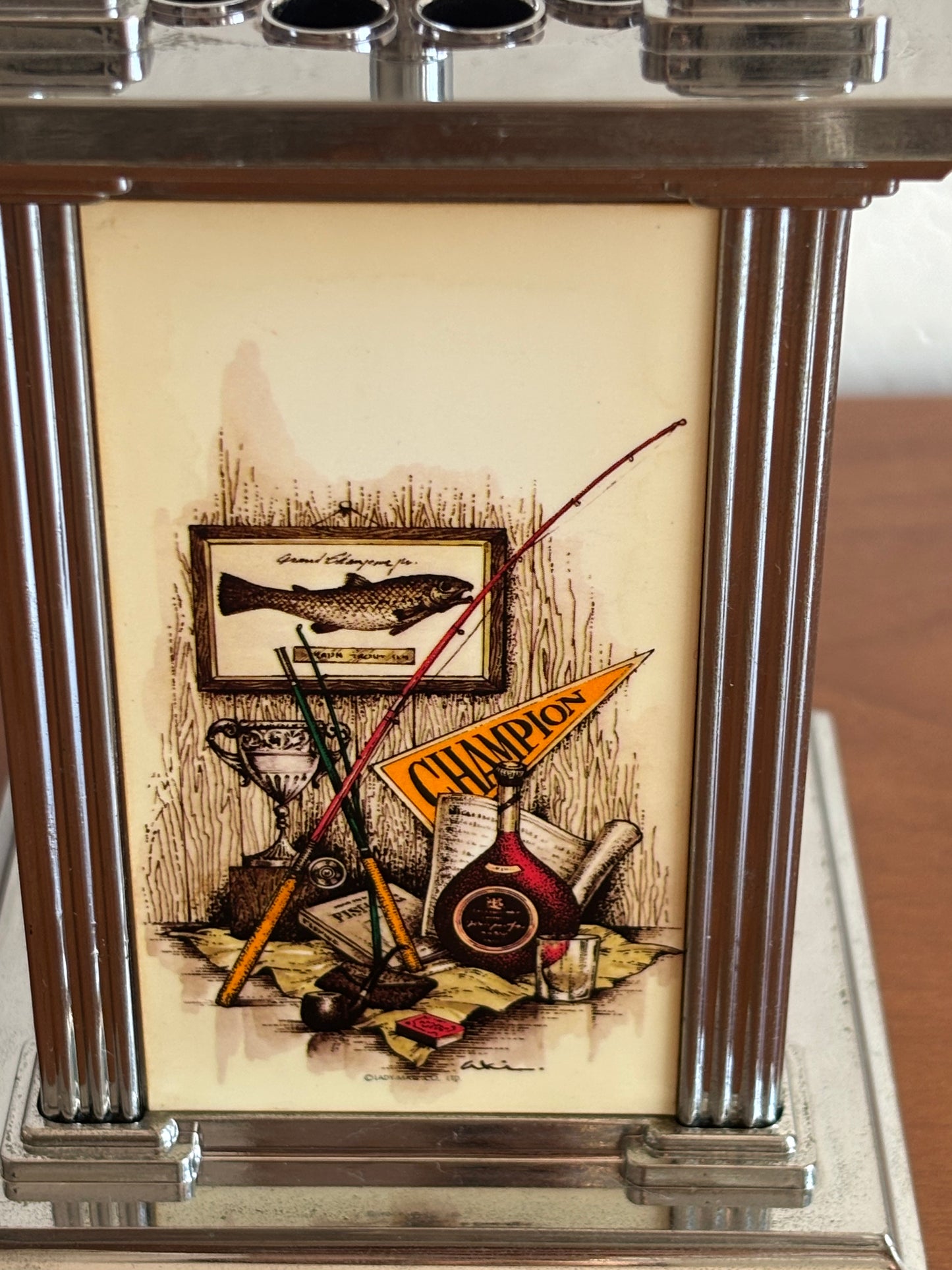 Japanese vintage musical cigarette dispenser