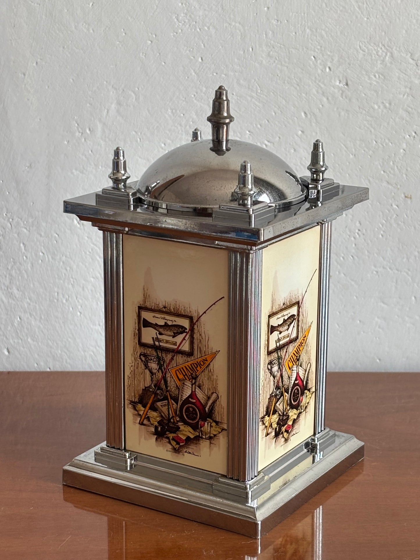 Japanese vintage musical cigarette dispenser