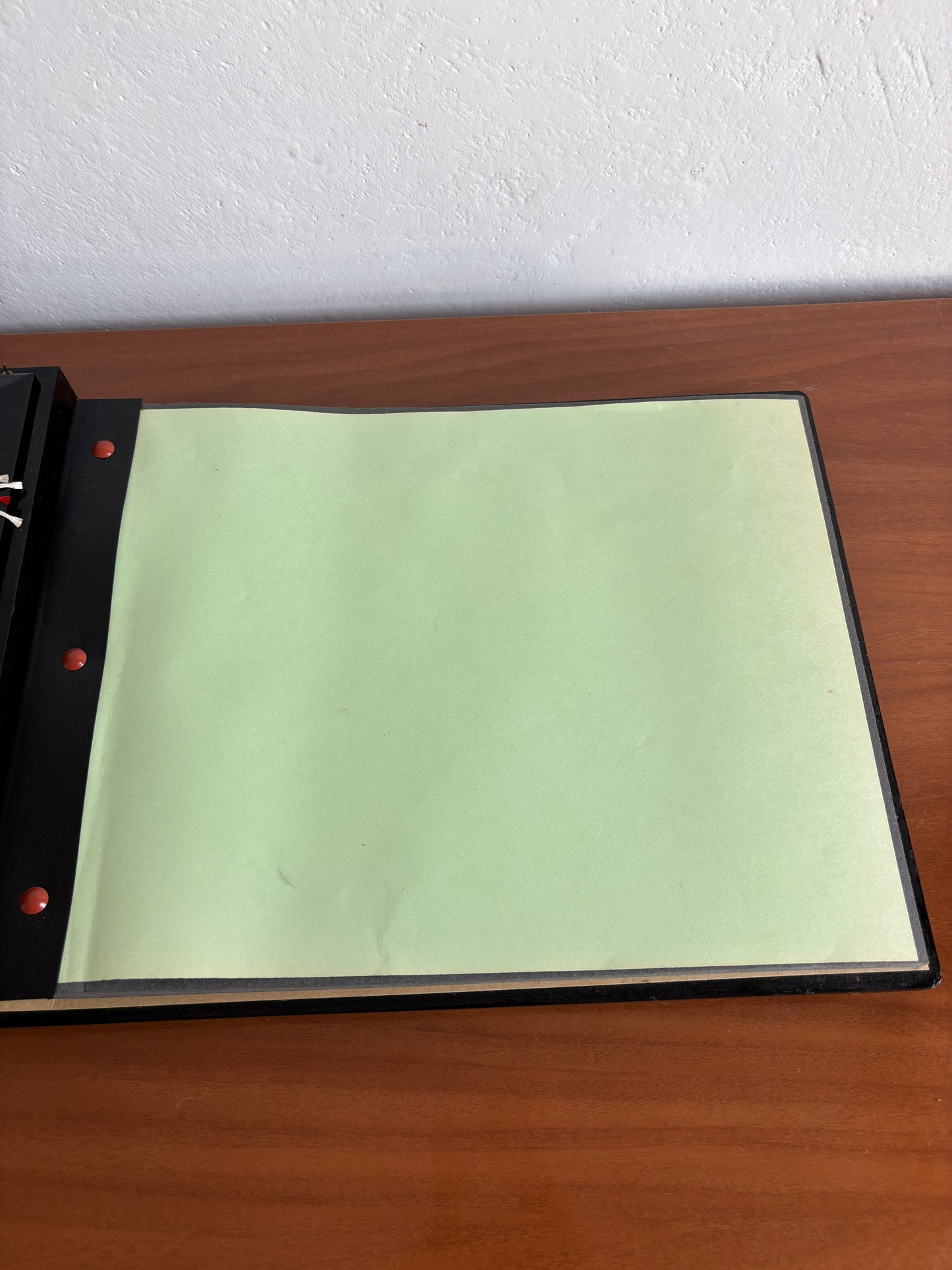 Japanese lacquer photo album with music box