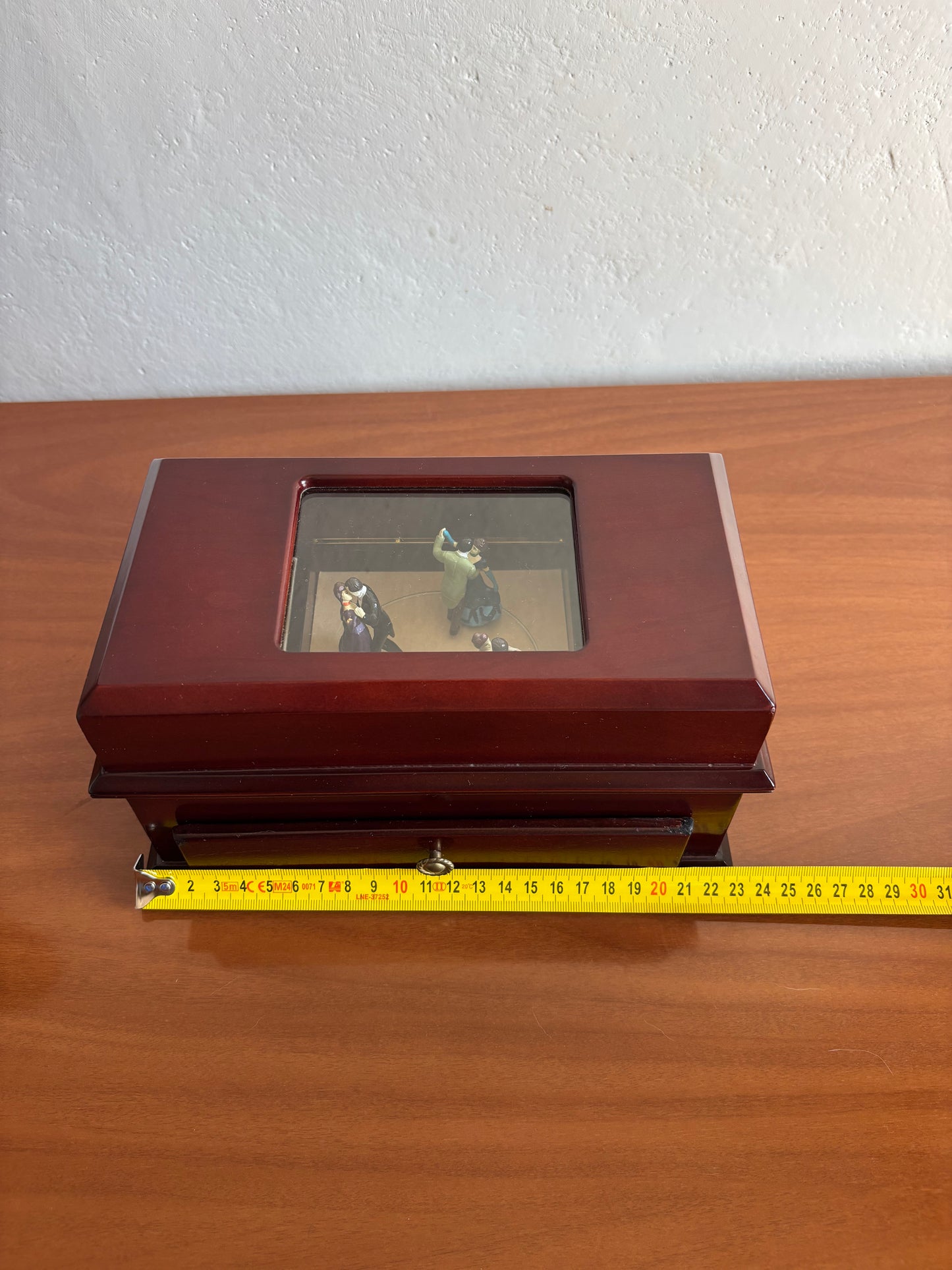 Musical Mr. Christmas Jewelry Box with Rotating Ballroom Scene
