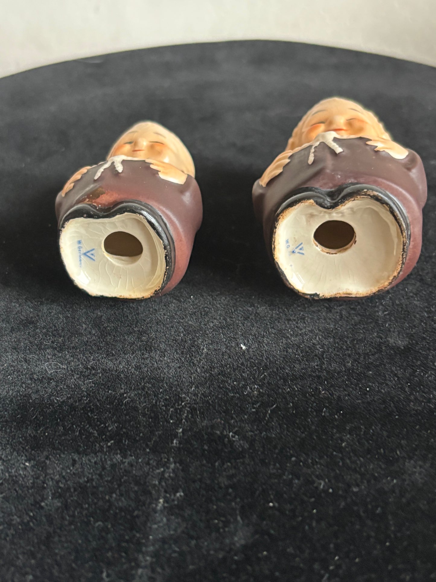 Vintage Condiment Set “Friars” – West Goebel West Germany, Restored