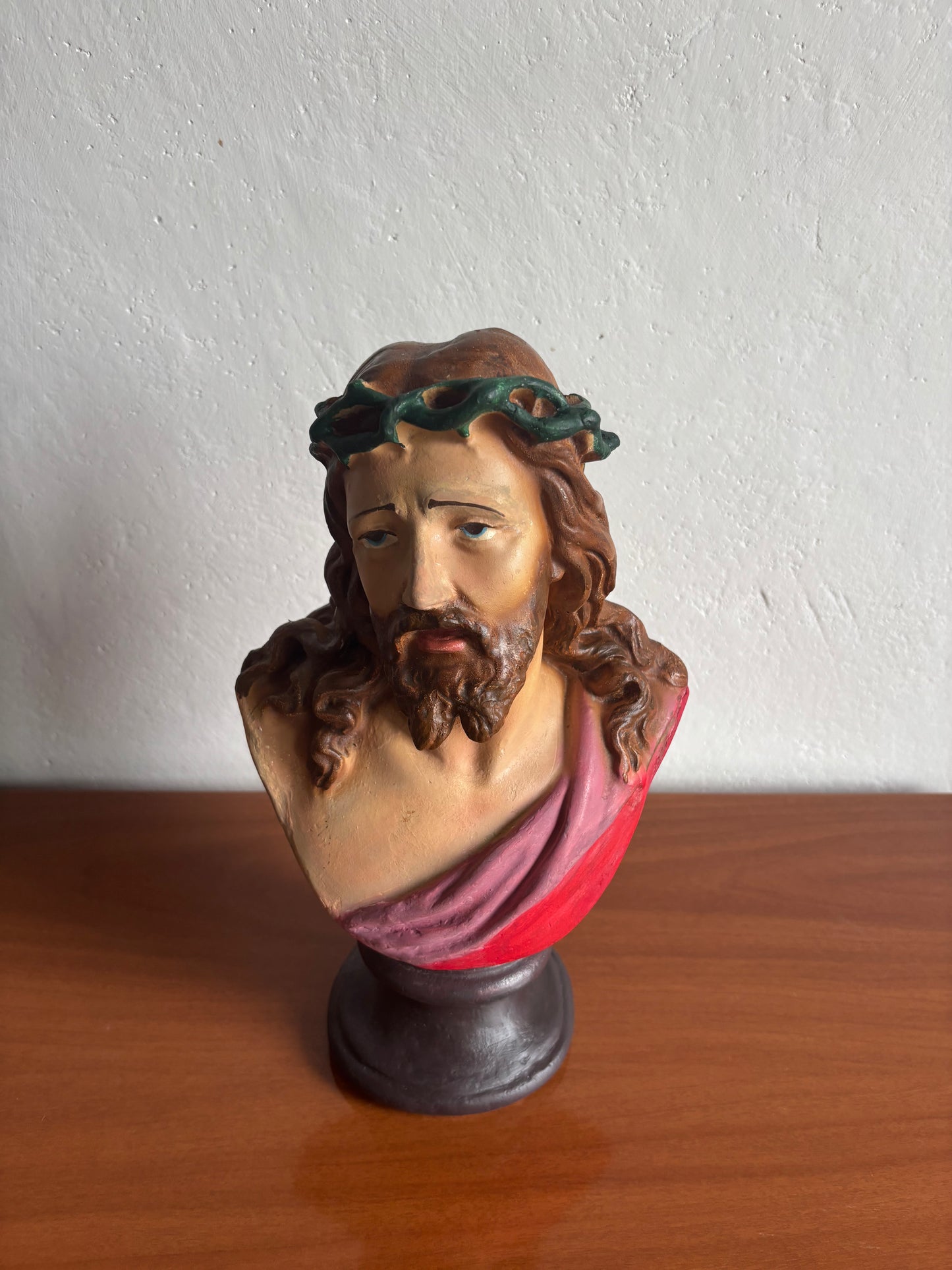 Busto di Gesù in gesso – Scultura devozionale restaurata