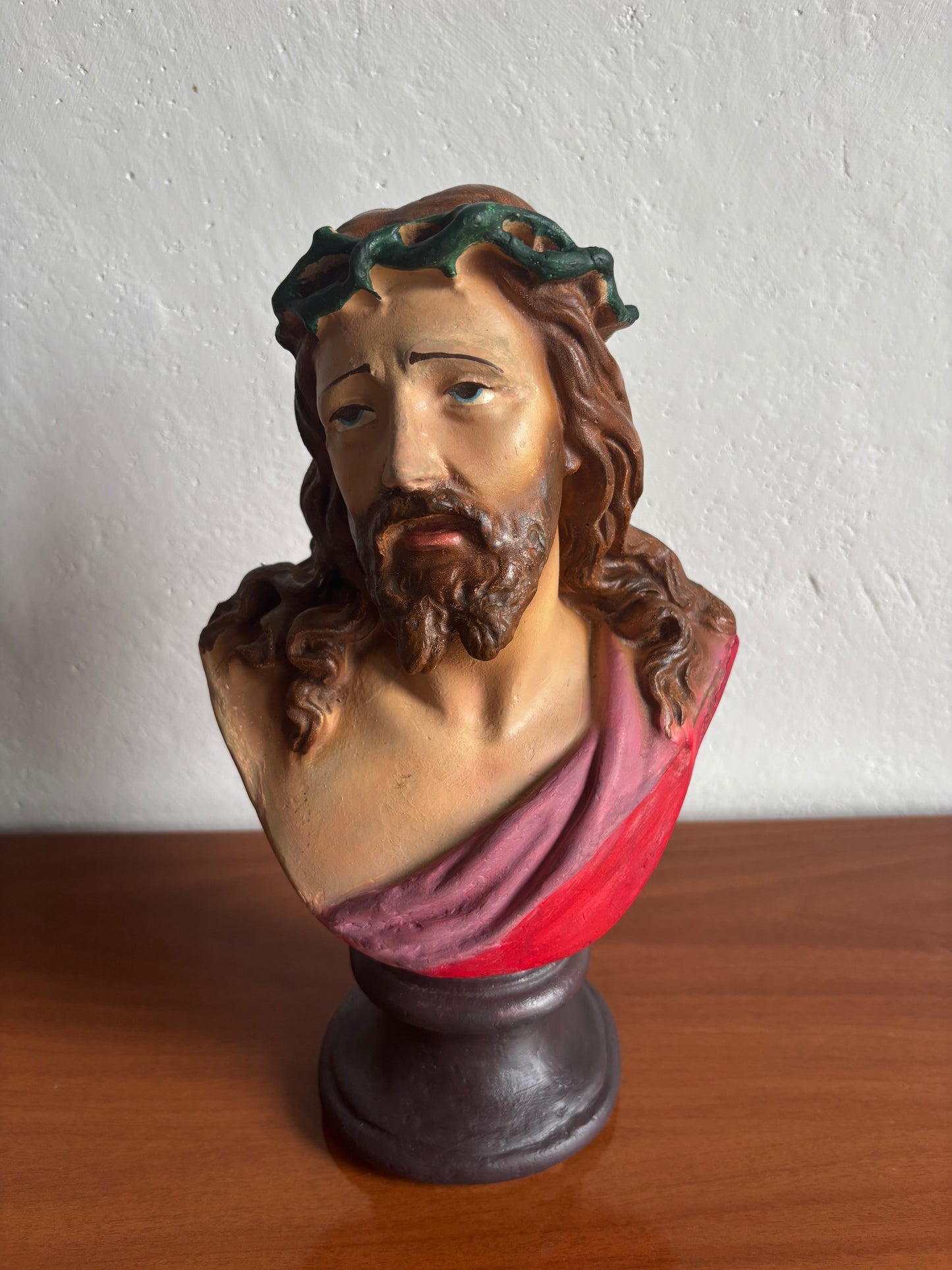 Busto di Gesù in gesso – Scultura devozionale restaurata