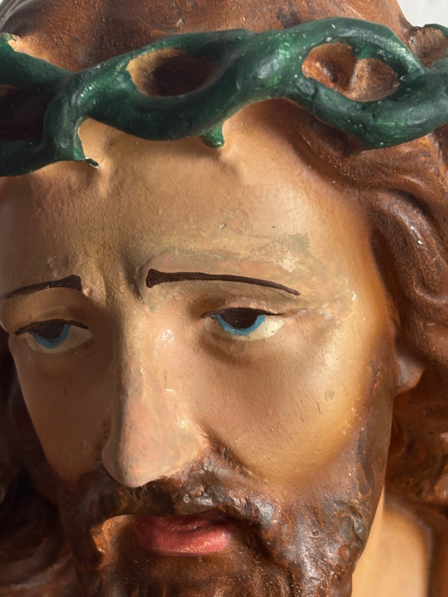 Busto di Gesù in gesso – Scultura devozionale restaurata