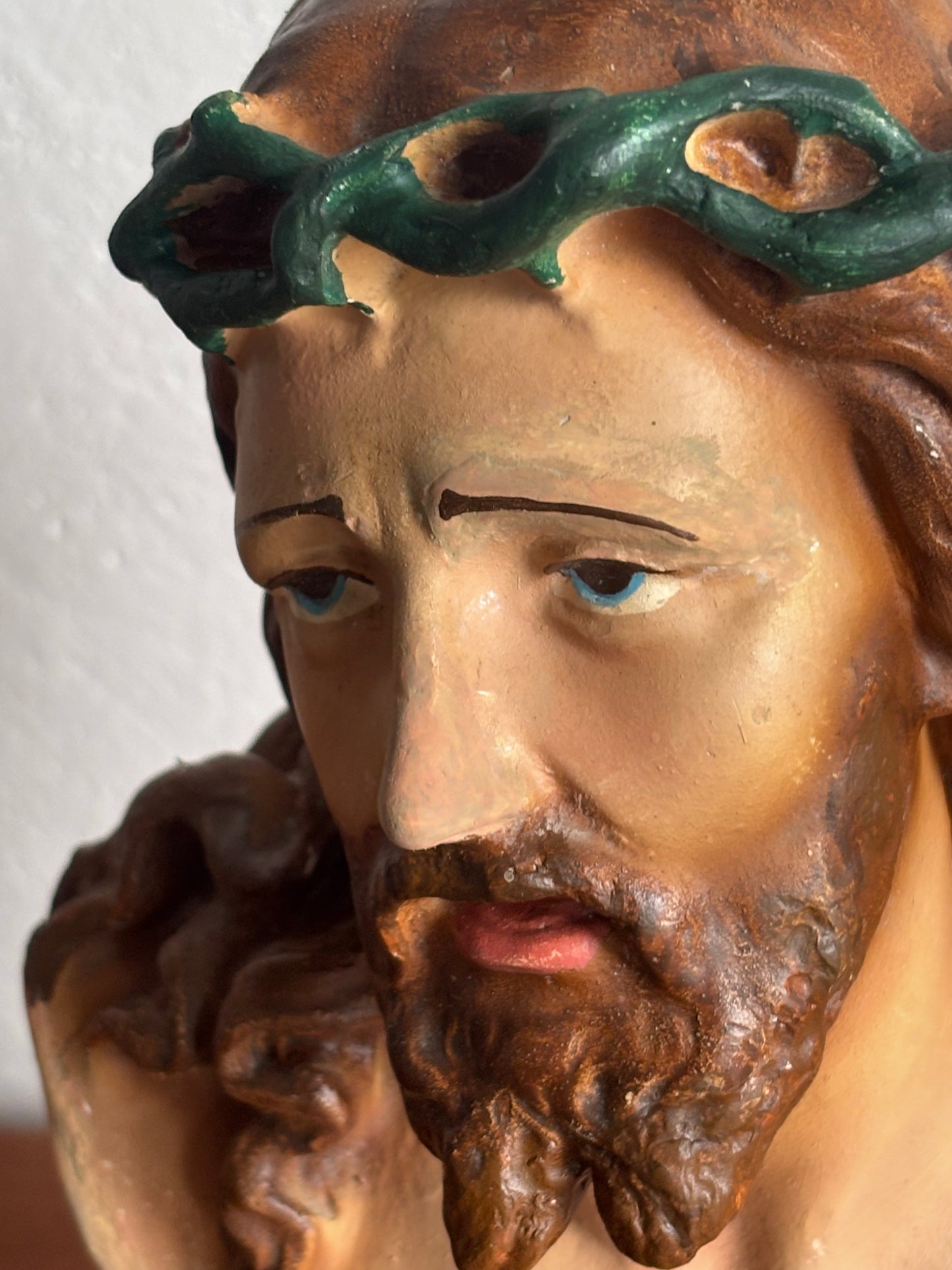 Busto di Gesù in gesso – Scultura devozionale restaurata