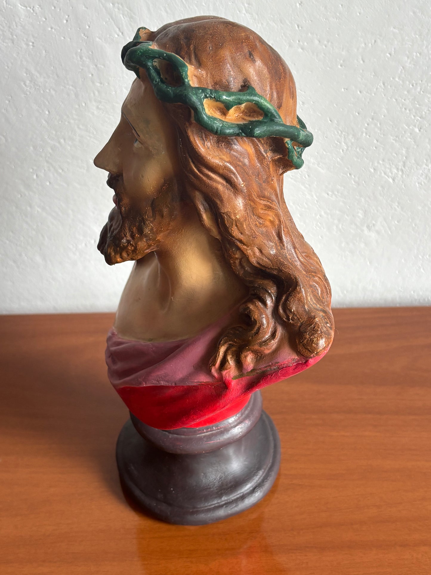 Busto di Gesù in gesso – Scultura devozionale restaurata