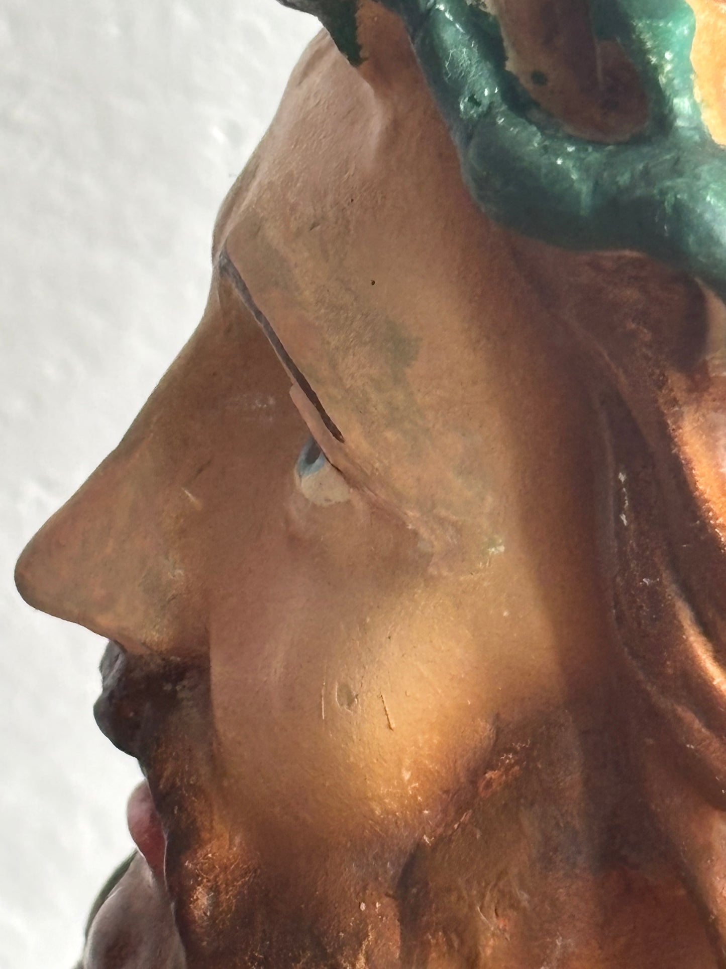 Busto di Gesù in gesso – Scultura devozionale restaurata