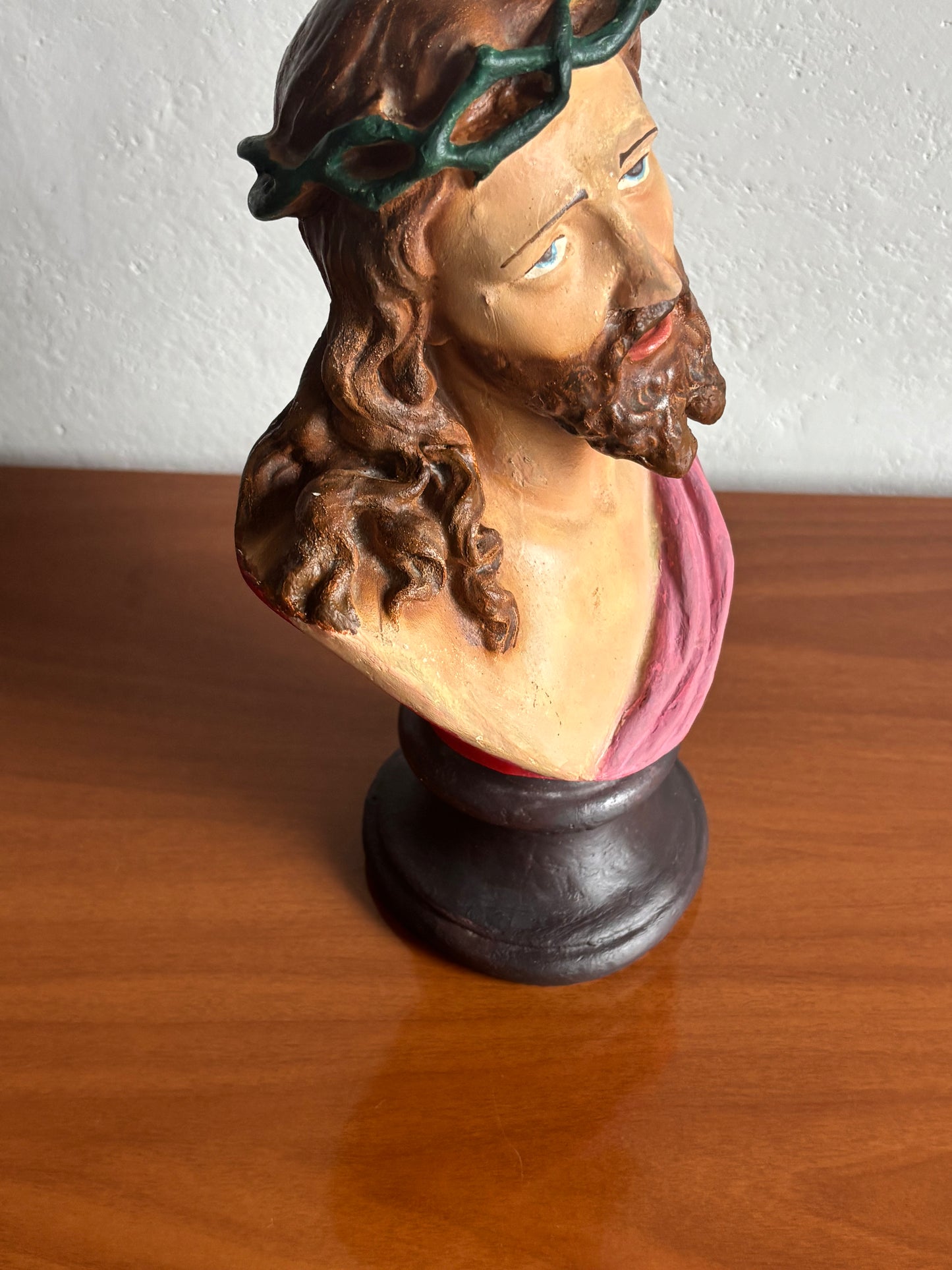 Busto di Gesù in gesso – Scultura devozionale restaurata
