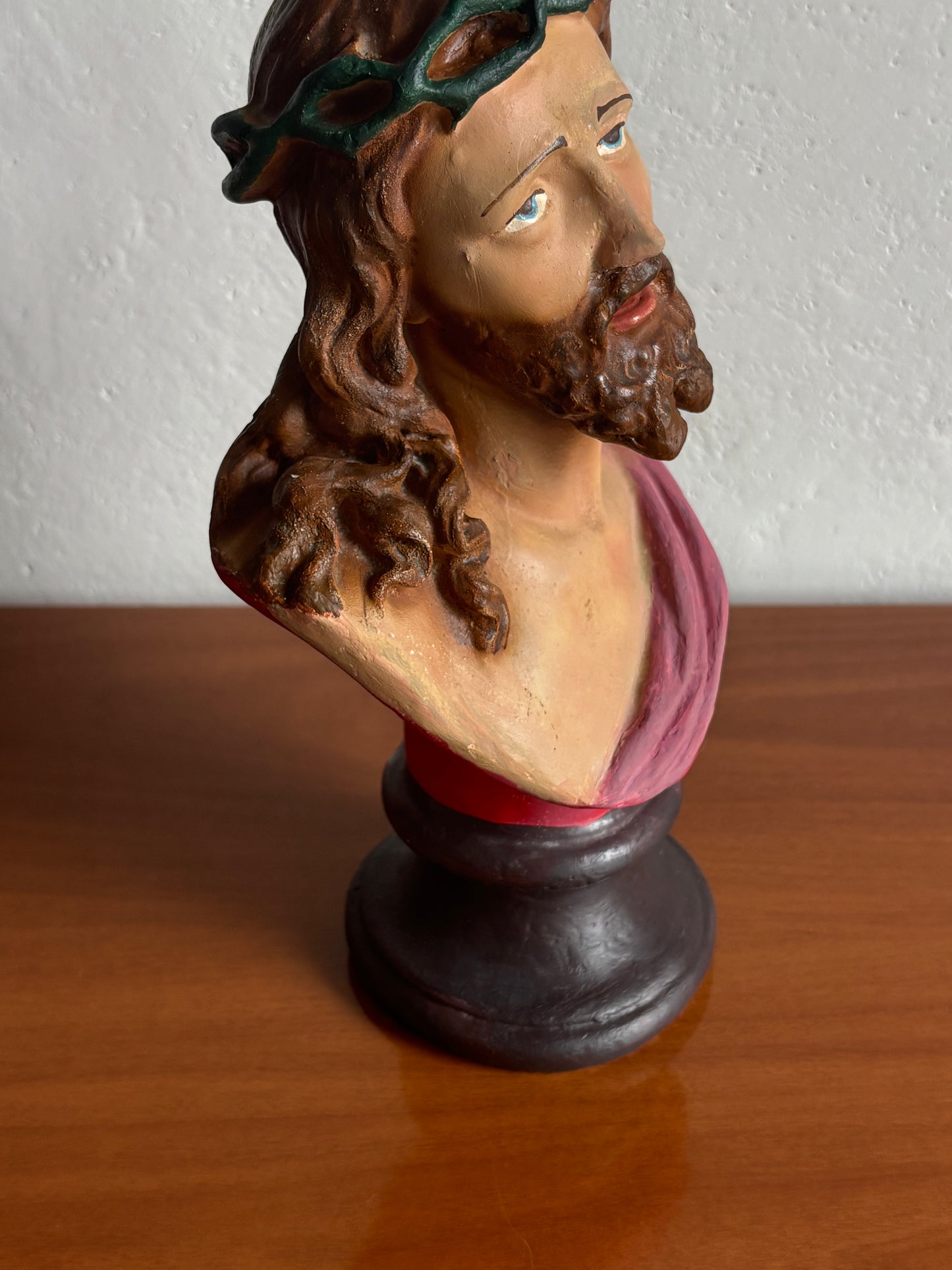 Busto di Gesù in gesso – Scultura devozionale restaurata