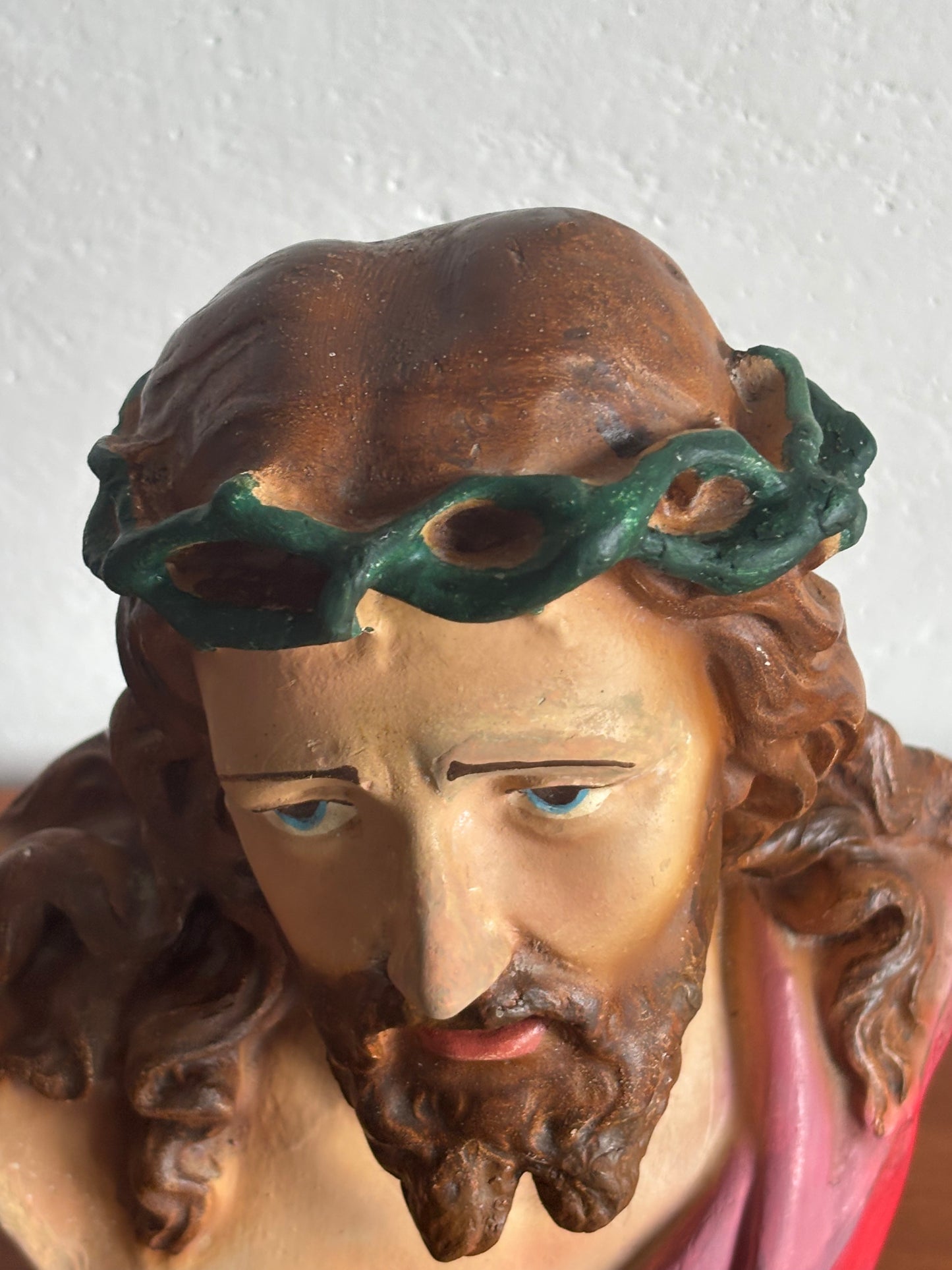 Busto di Gesù in gesso – Scultura devozionale restaurata