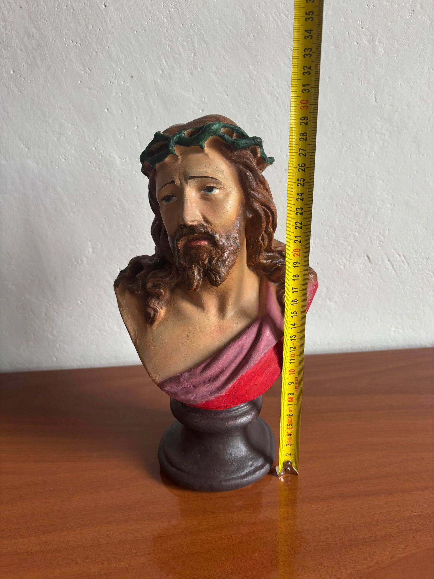 Busto di Gesù in gesso – Scultura devozionale restaurata
