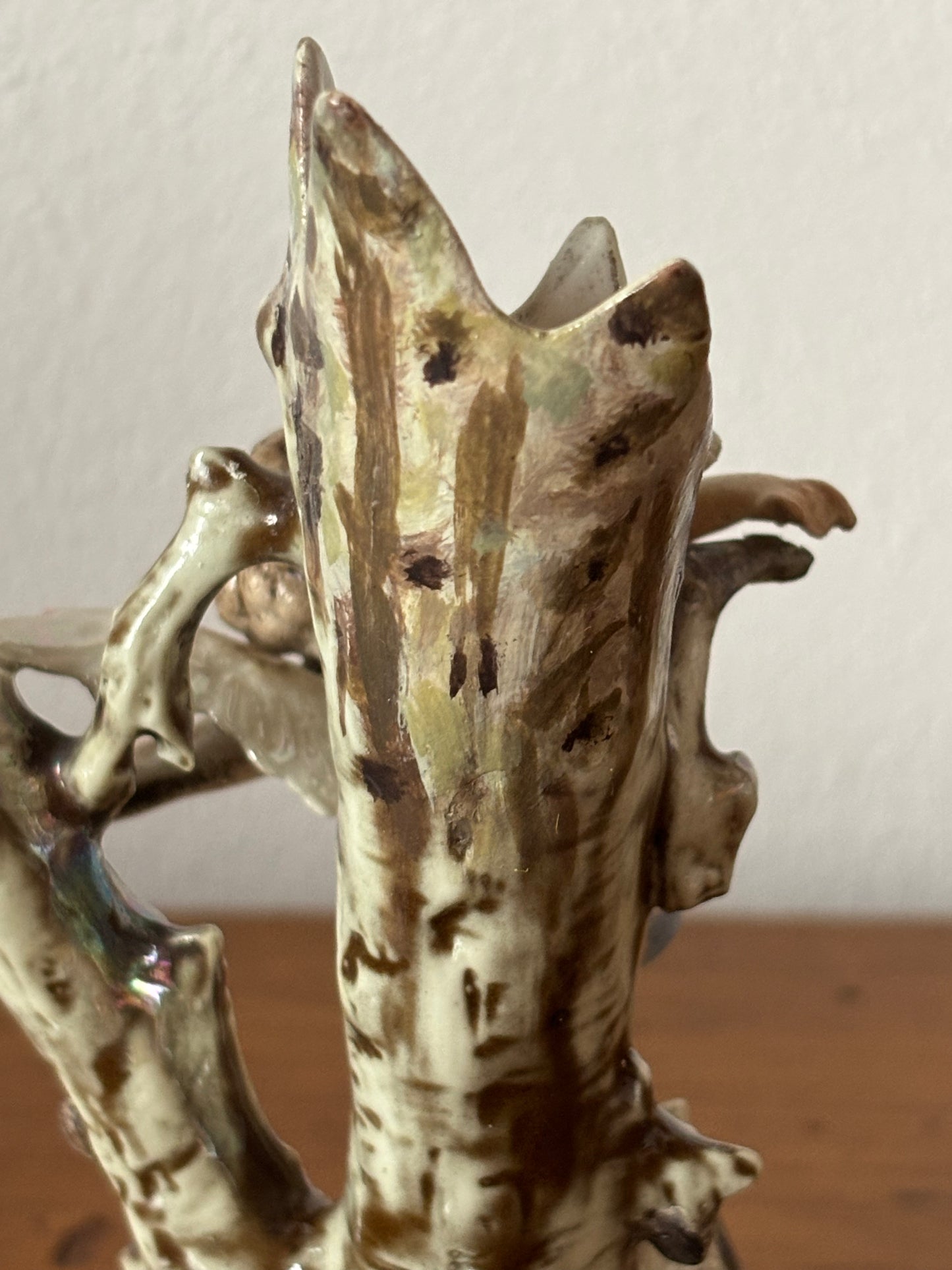 Vasetto Porta Boccioli in Ceramica con Putto