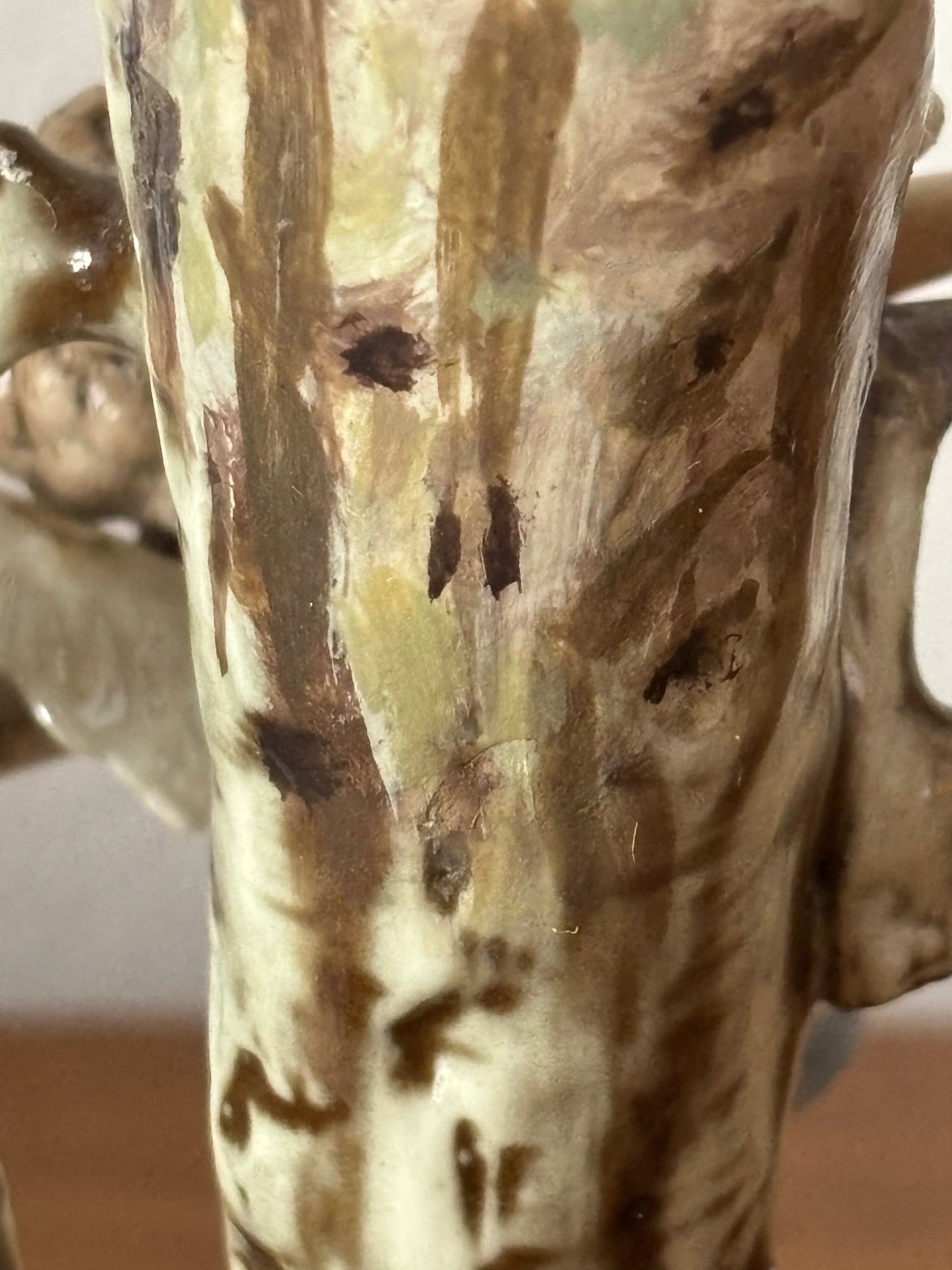 Vasetto Porta Boccioli in Ceramica con Putto