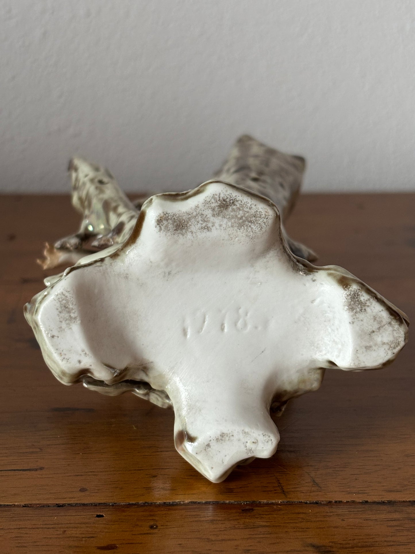 Vasetto Porta Boccioli in Ceramica con Putto