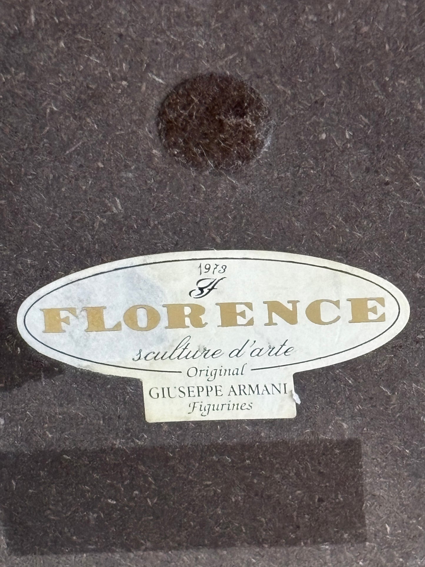 Giuseppe Armani „Dalmatians“ – Porzellanfigur, signiert, mit Originalsockel, restauriert