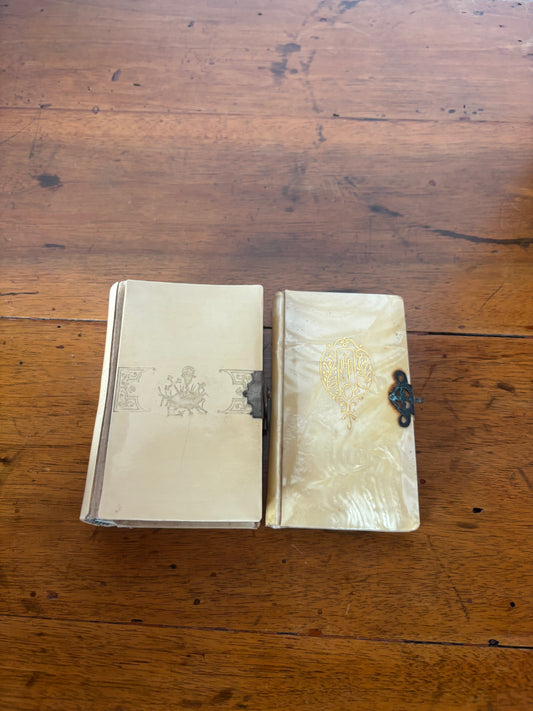 Spanish pocket prayer books – 1893 and 1927 editions