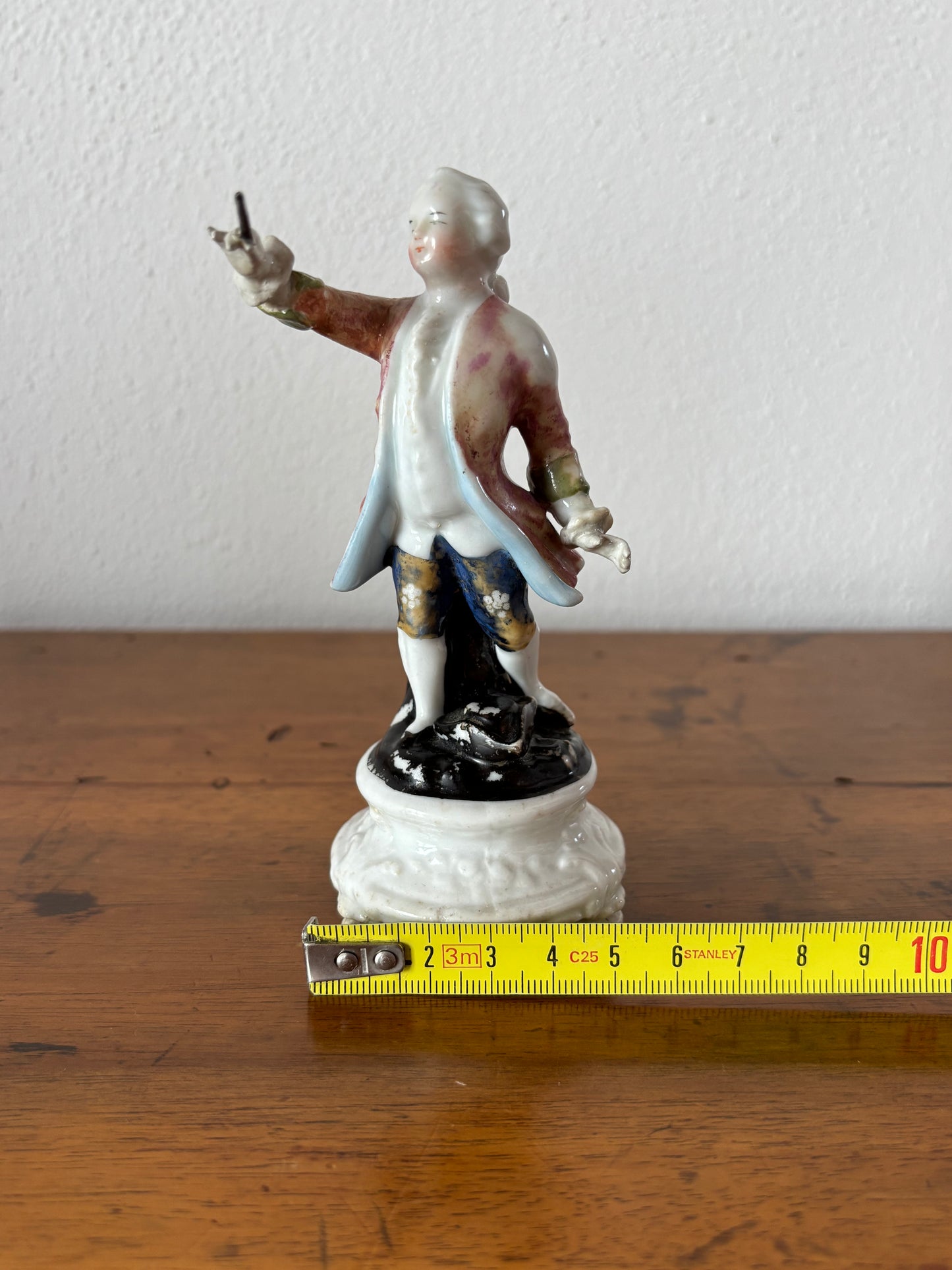 Antique Ceramic Feather Holder
